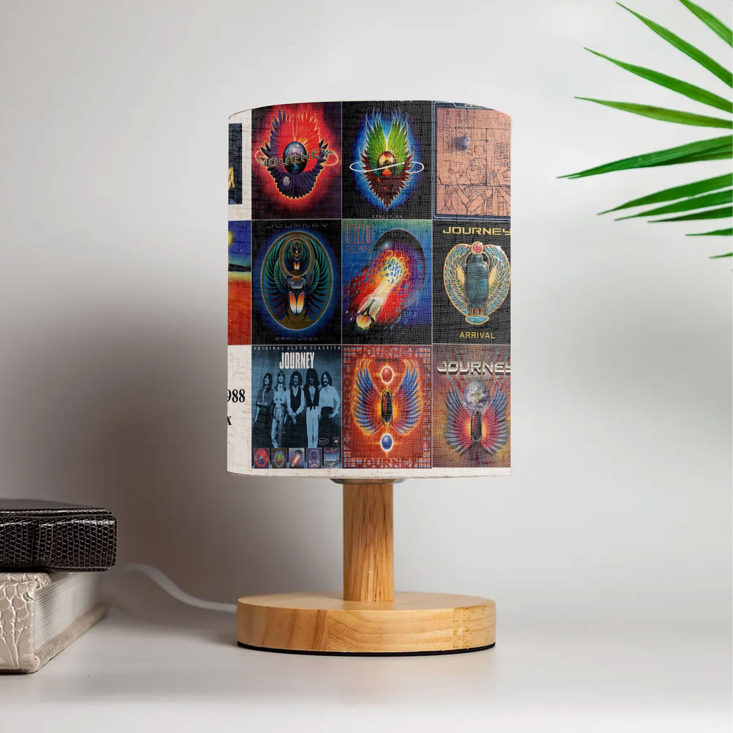 Journey Band Album Cover Lamp – 1988 Star Box Retro Music Decor