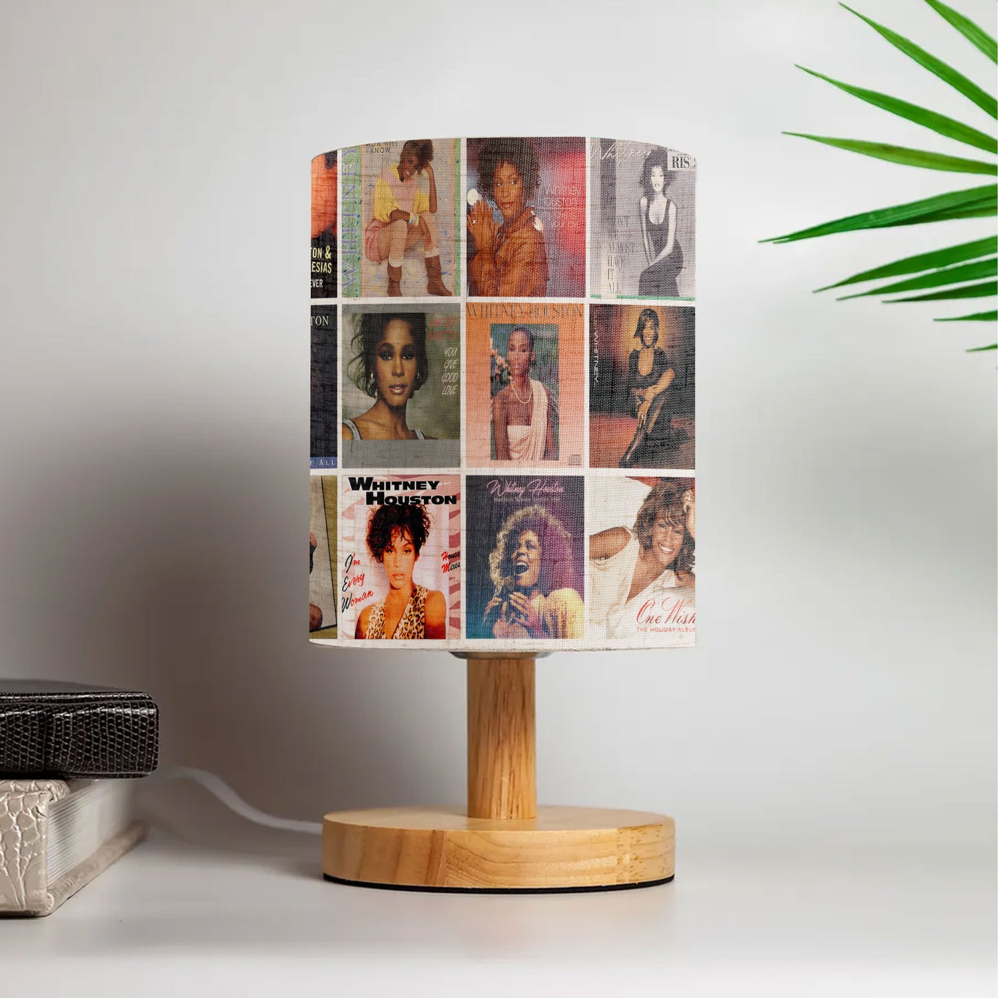 Whitney Houston Album Cover Lamp – Retro Music Legend Table Light