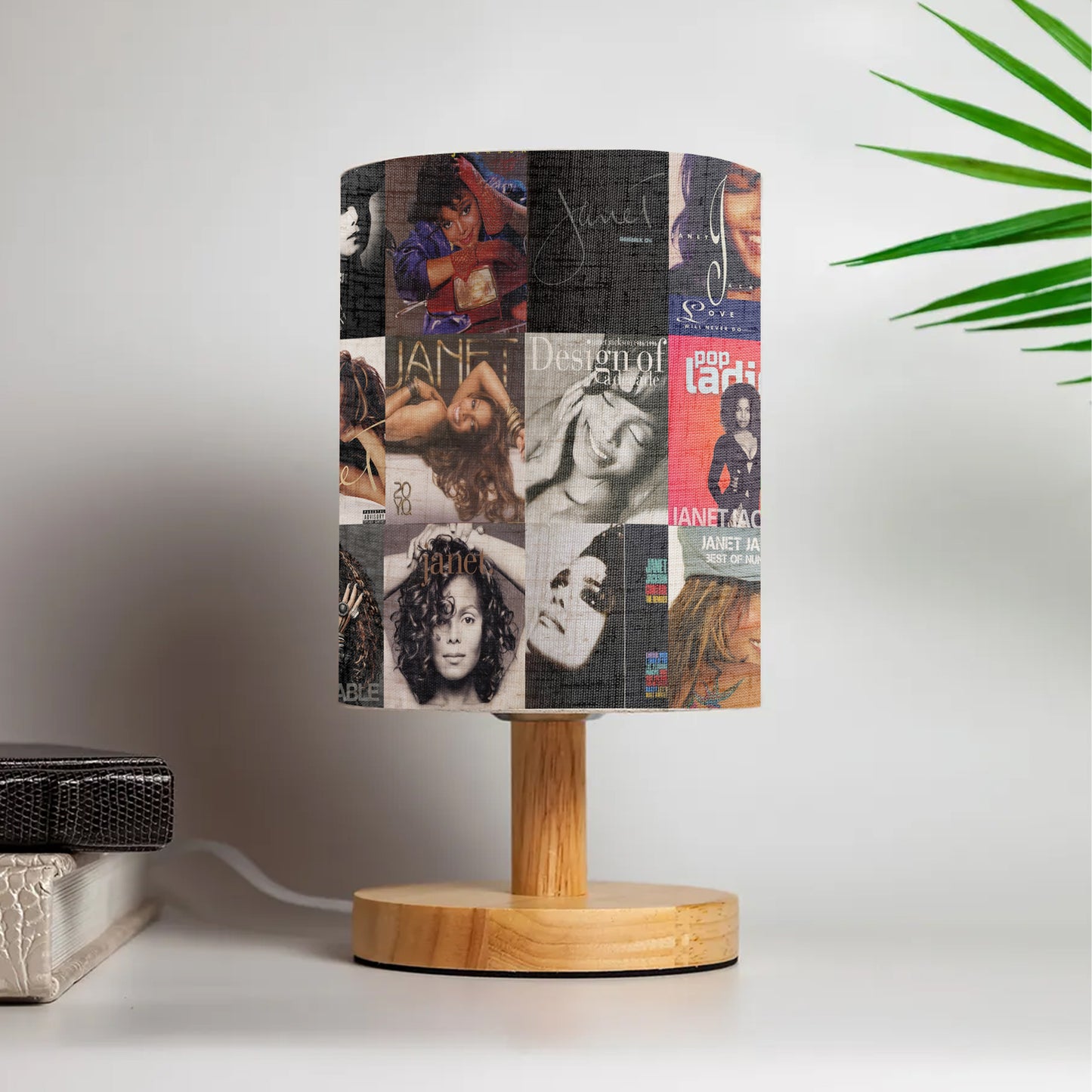 🎶 Janet Jackson Album Cover Table Lamp – Music Icon Edition
