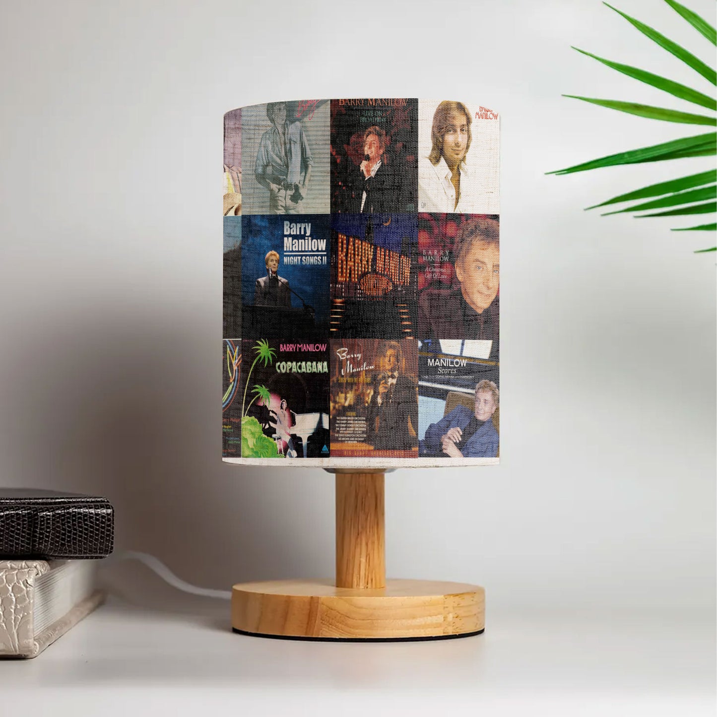 Barry Manilow Fabric Lamp – Classic Romance Glow