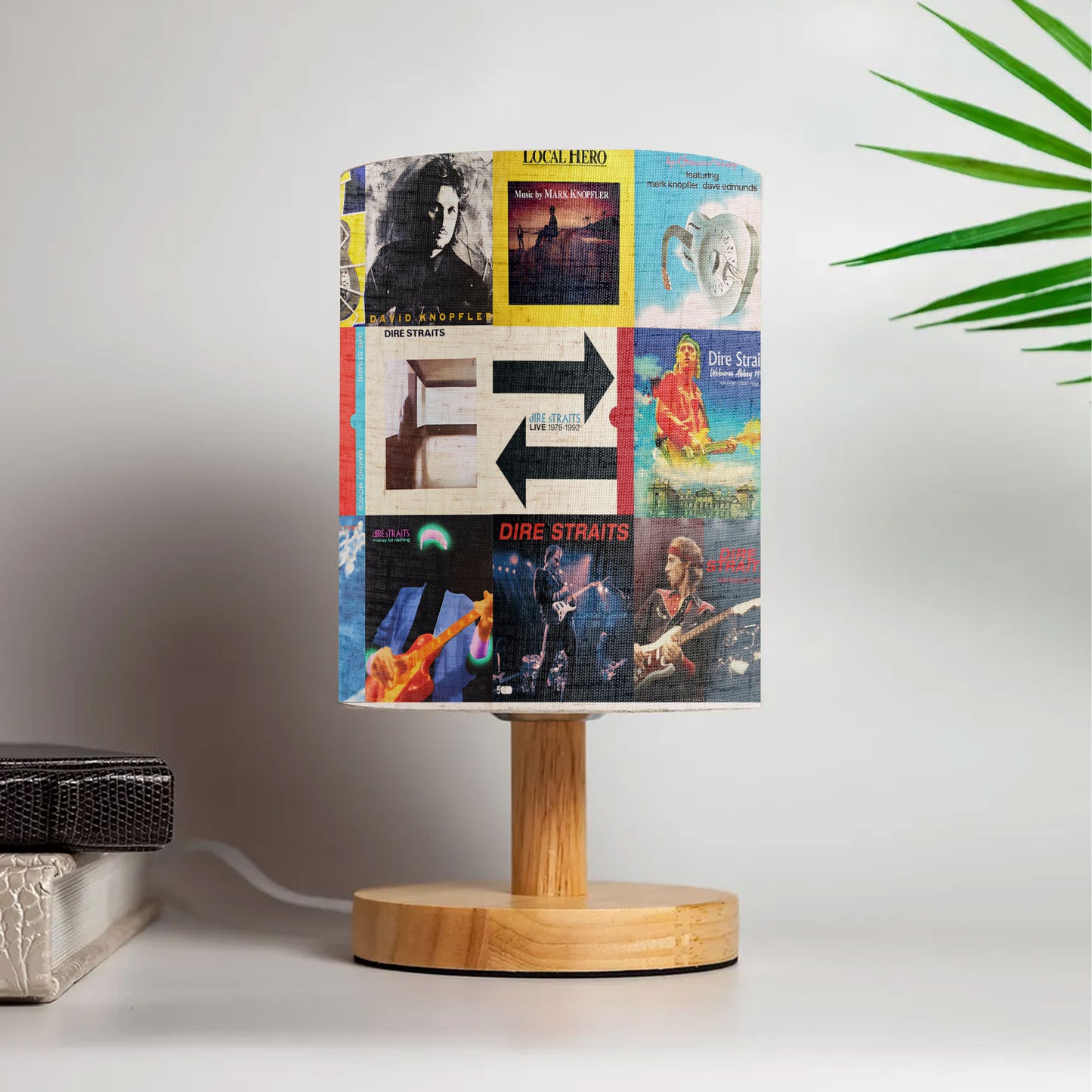Dire Straits Album Fabric Lamp – A Classic Rock Glow