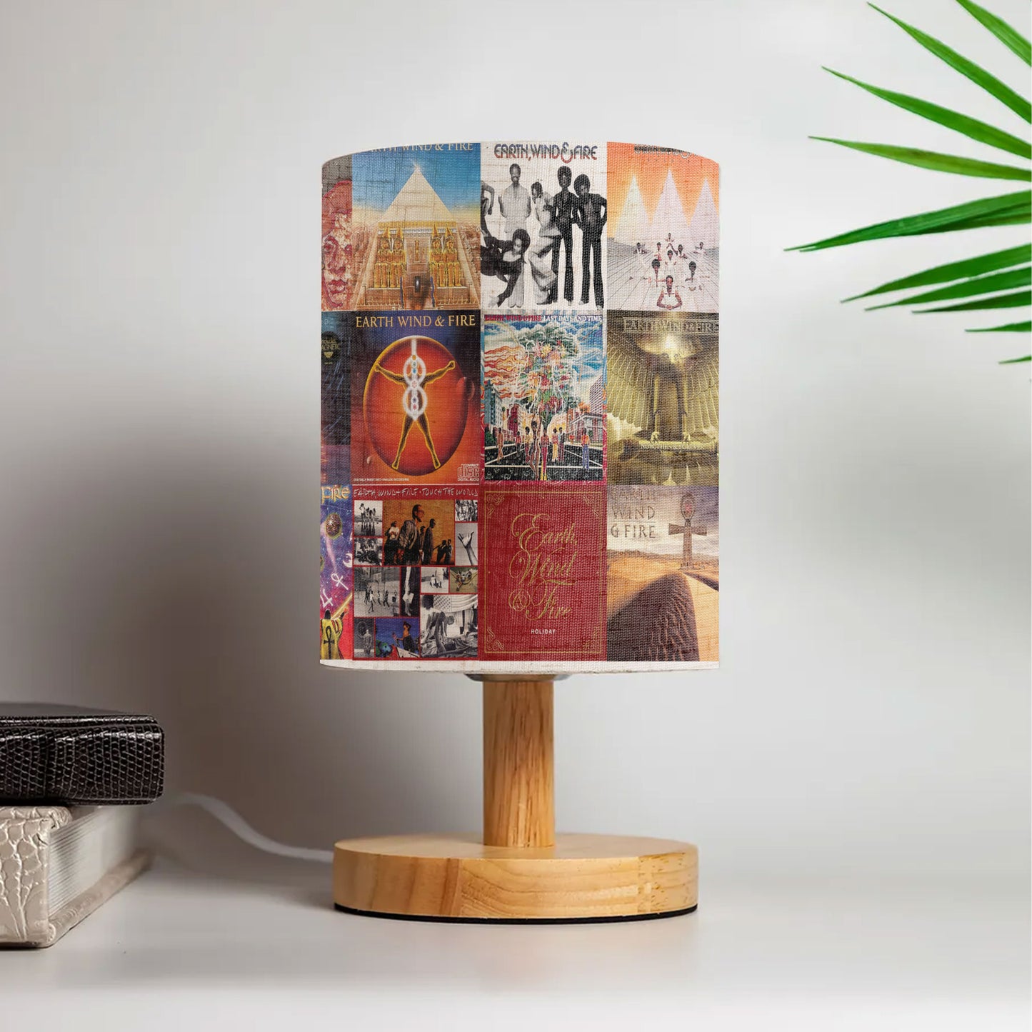 Earth, Wind & Fire Albums Fabric Lamp – A Tribute to the Golden Age of Funk and Soul
