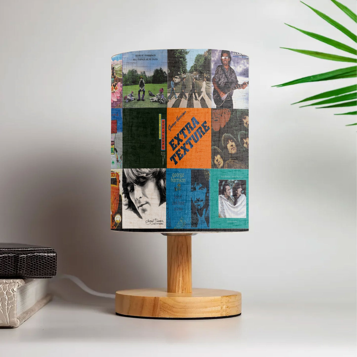 George Harrison Albums Lamp – A Glow of Peace and Melody