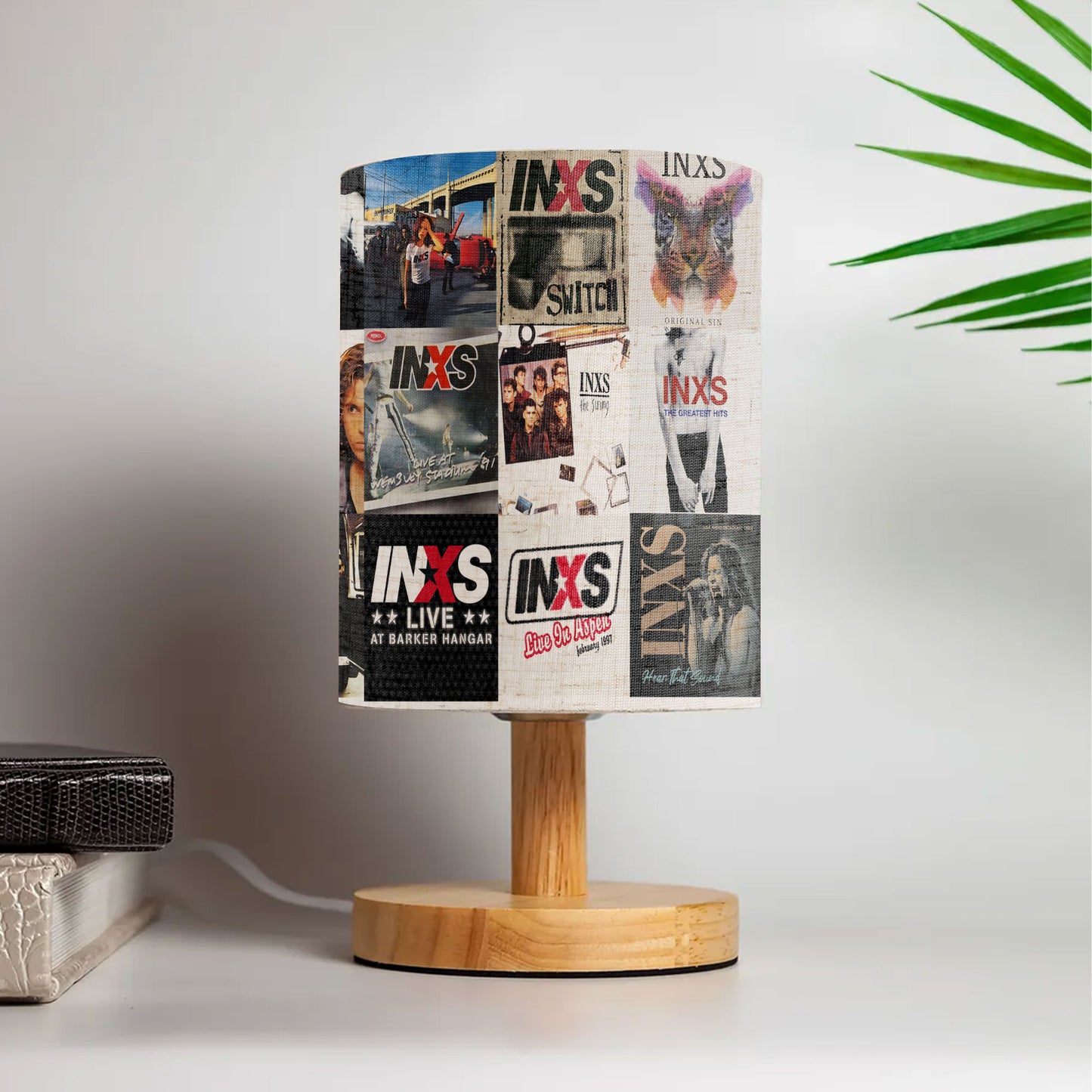 INXS Album Art Fabric Lamp – Light Up Your 80s Rock Spirit
