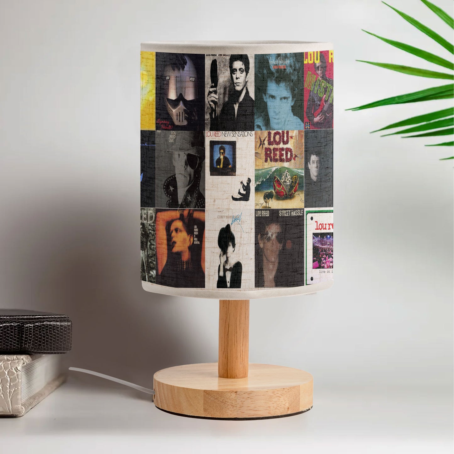 Lou Reed Album Art Decorative Fabric Lamp