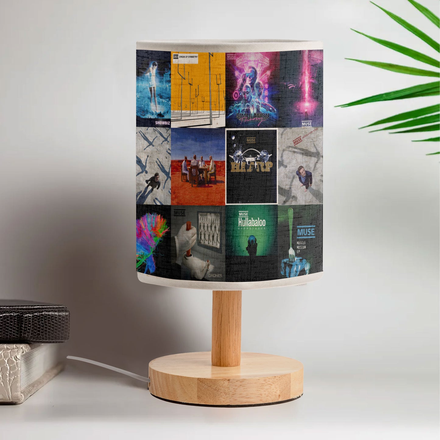 Muse Albums Fabric Lamp – Illuminate Your Inner Revolution
