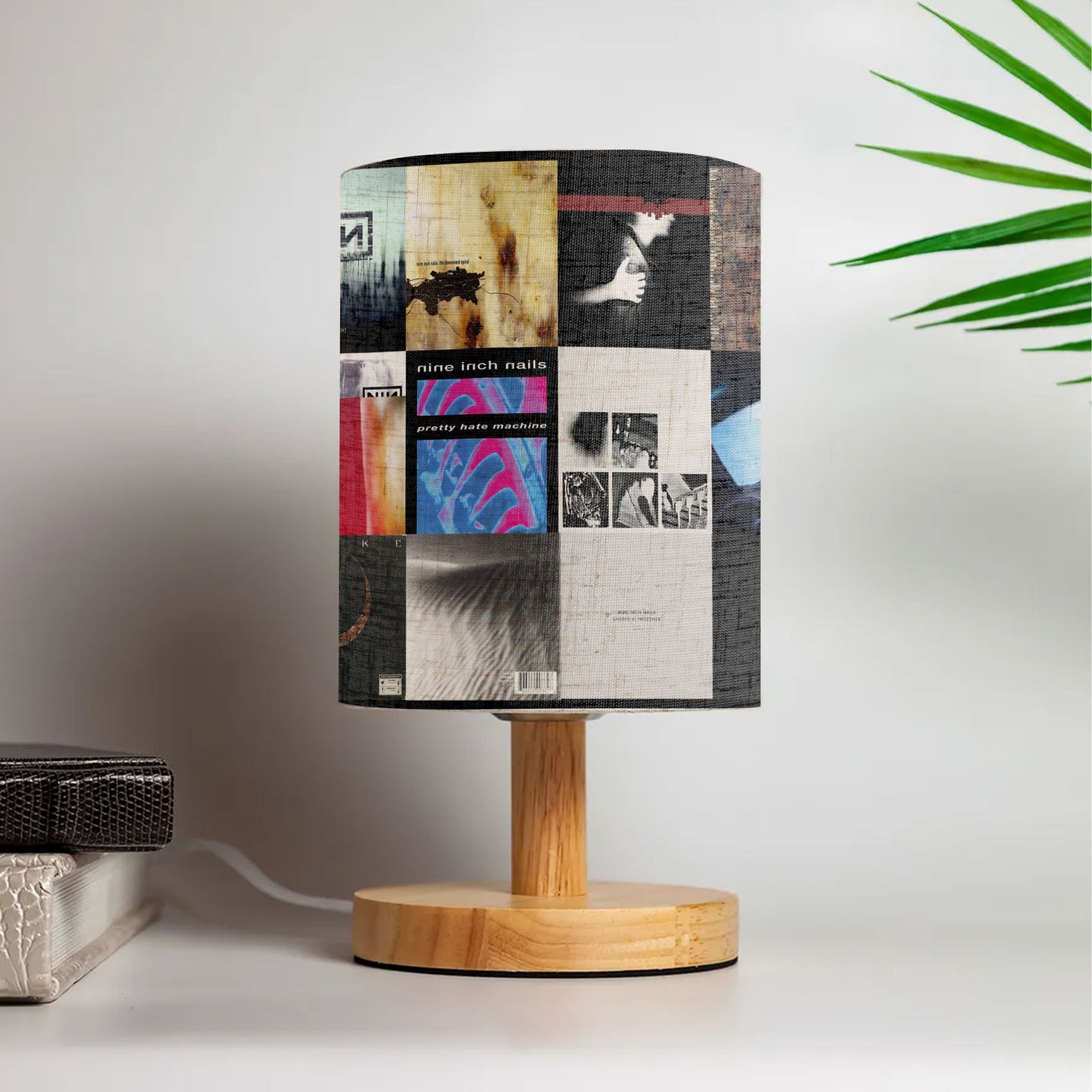Nine Inch Nails Album Fabric Lamp – Light Up the Darkness