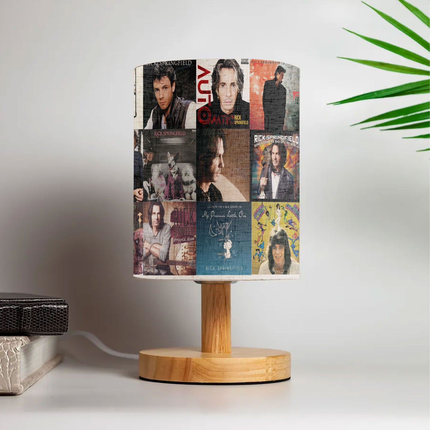 Rick Springfield Album Fabric Lamp – Rock ’80s Glow