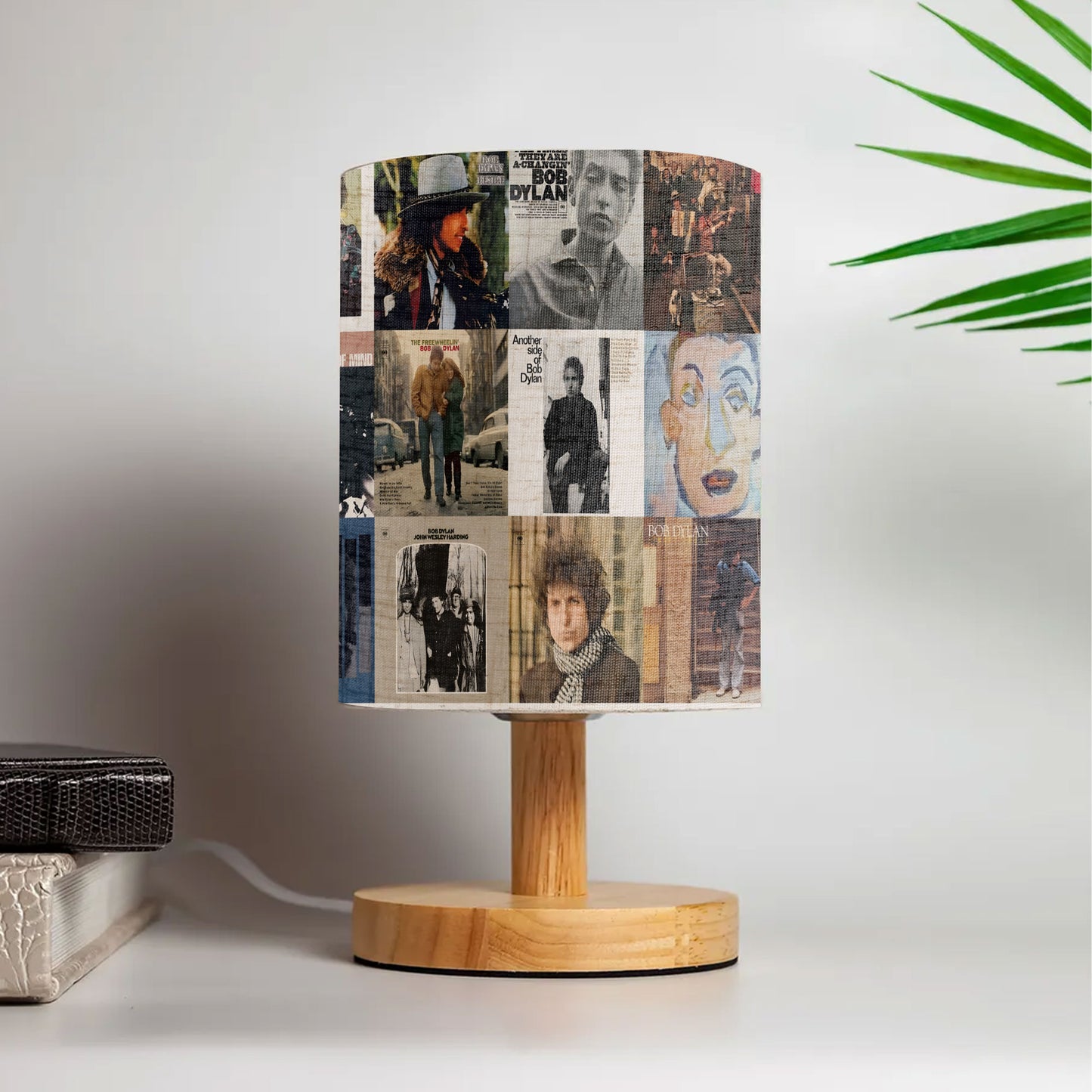 Bob Dylan Album Cover Table Lamp – Retro Music Decor for Fans