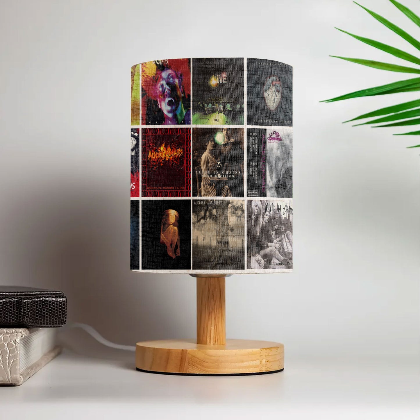 Alice in Chains Album Cover Table Lamp – Rock Grunge Music Decor