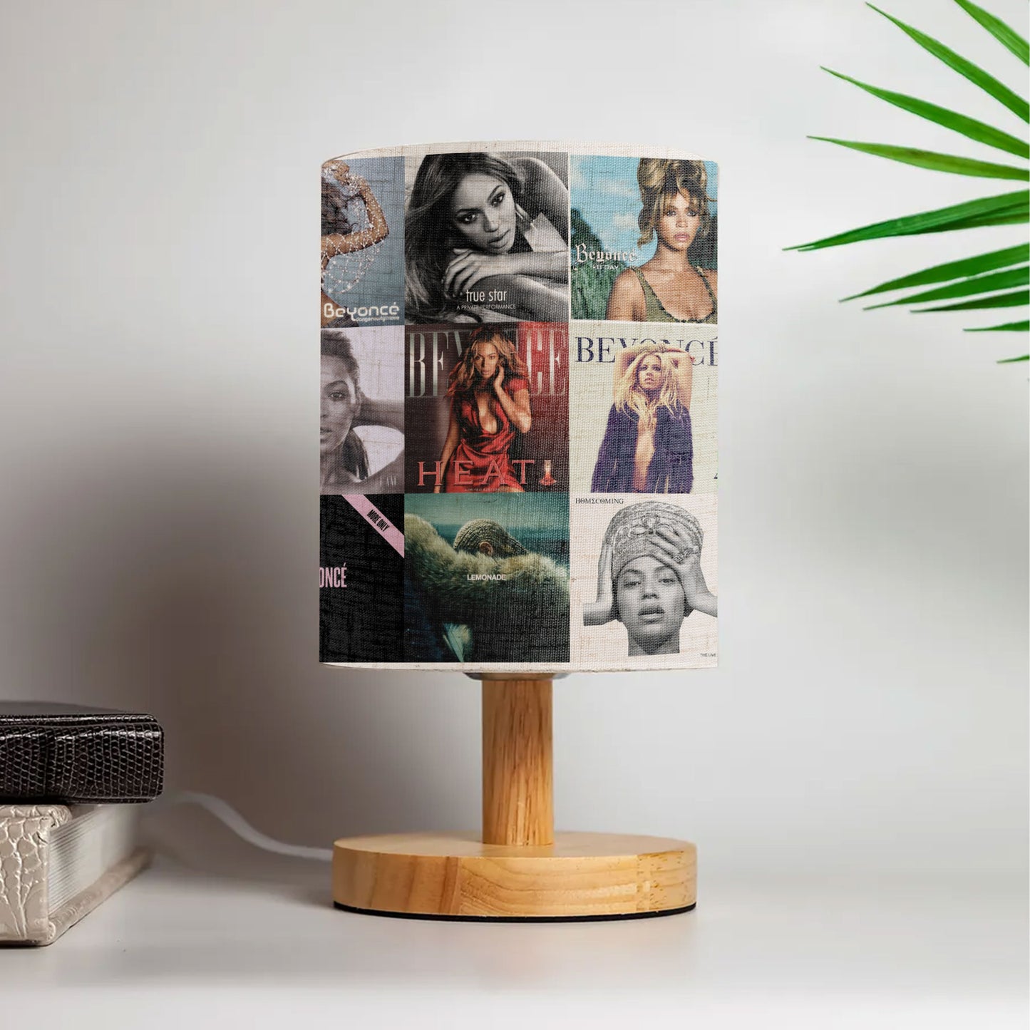 Beyoncé Fabric Lamp – Iconic Album Cover Table Light