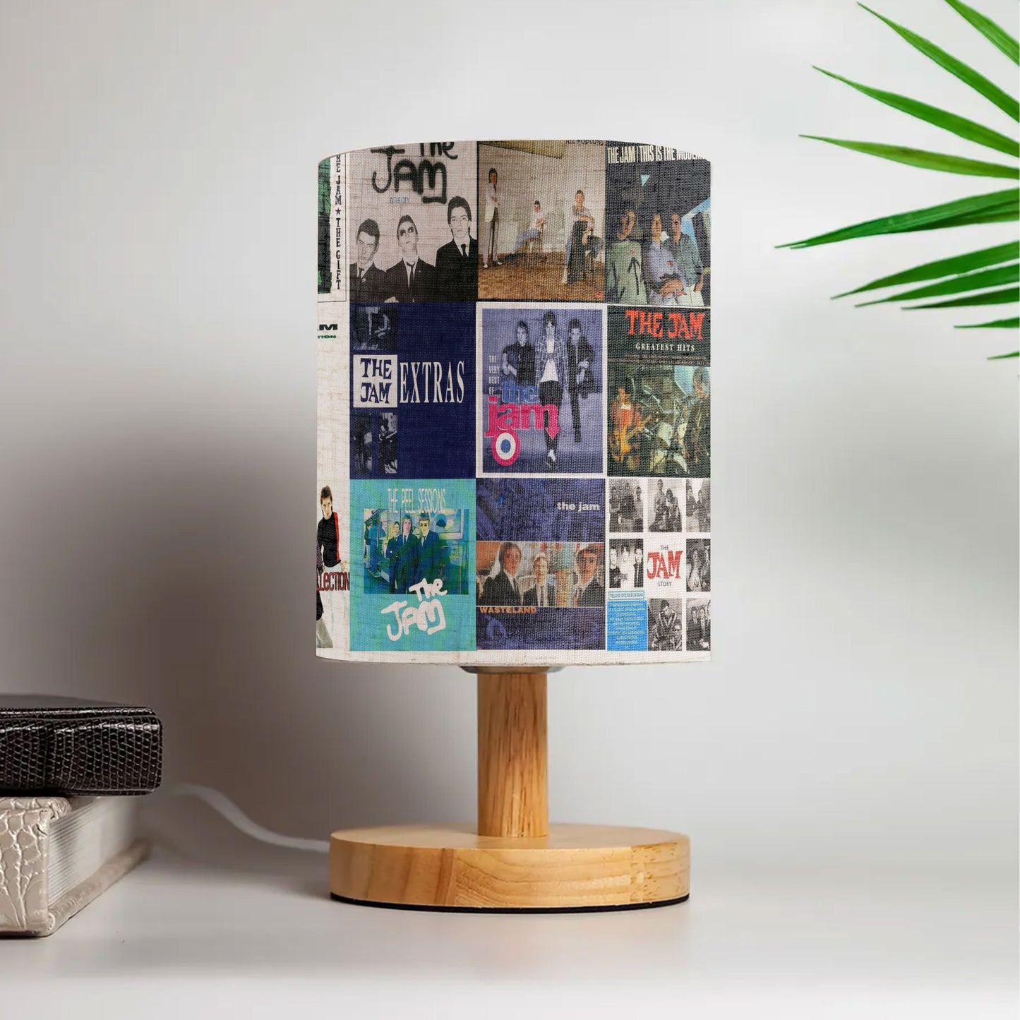 The Jam Album Art Fabric Lamp – Retro British Rock Vibes