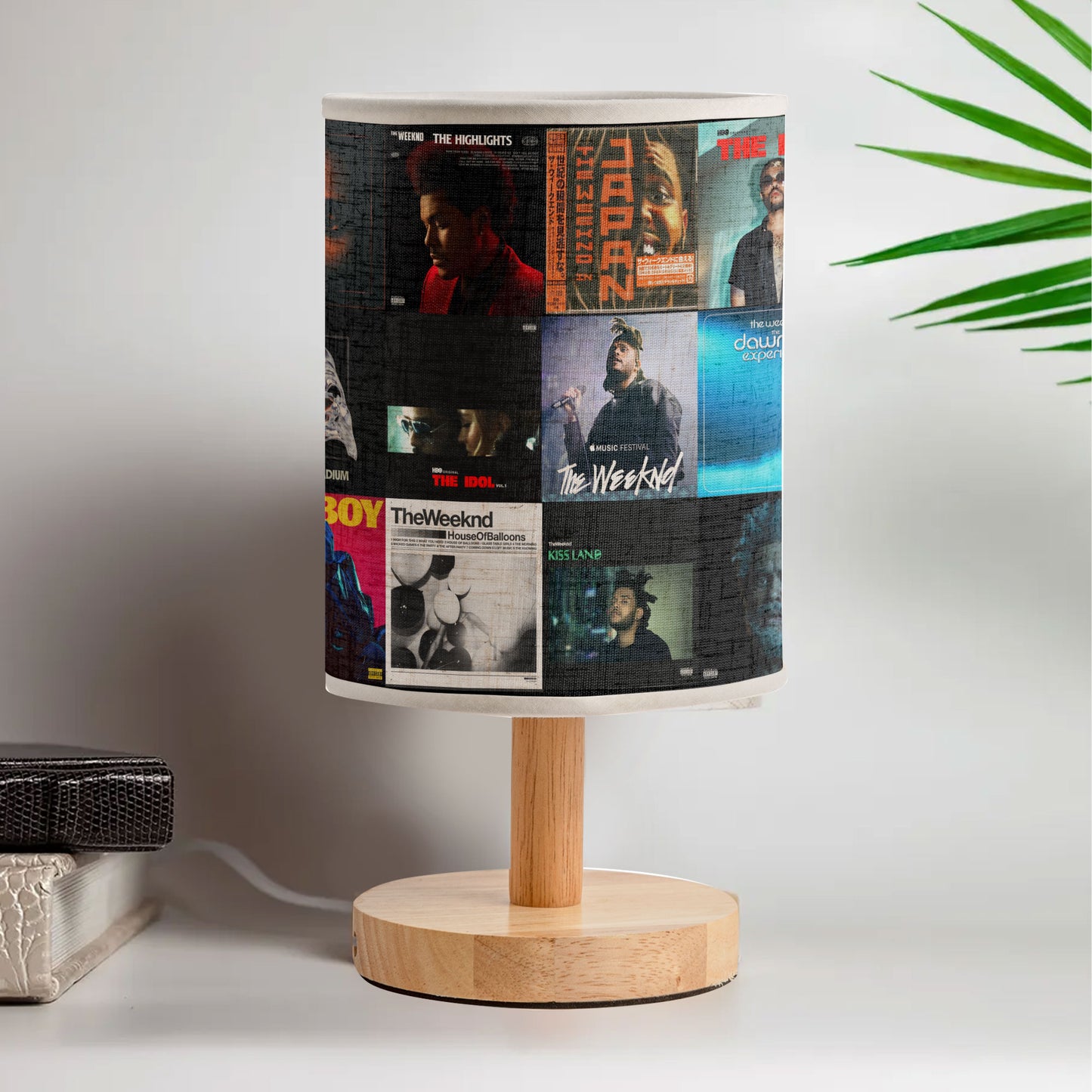 After Hours Glow – The Weeknd Albums Fabric Lamp