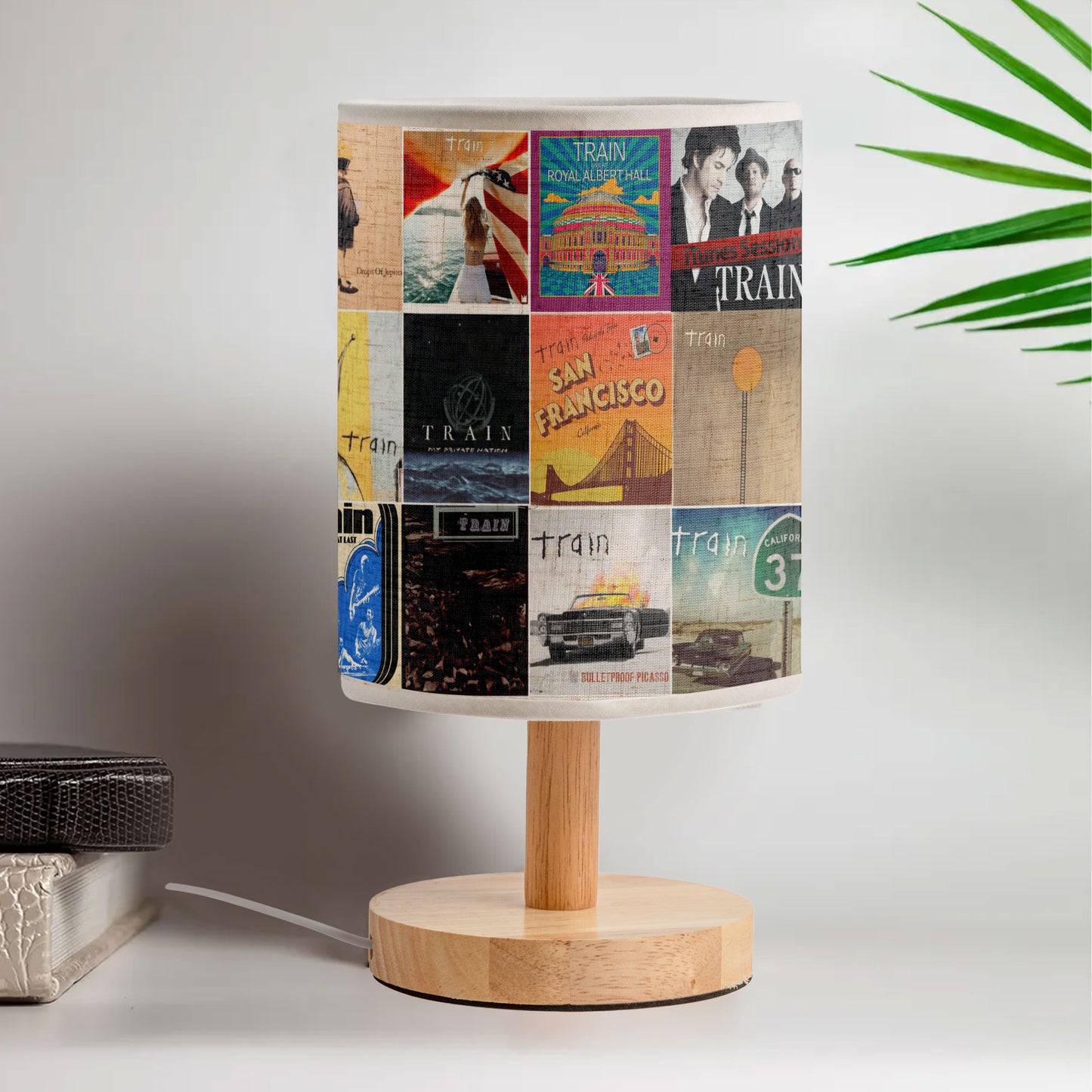Drops of Jupiter – Train Albums Fabric Lamp