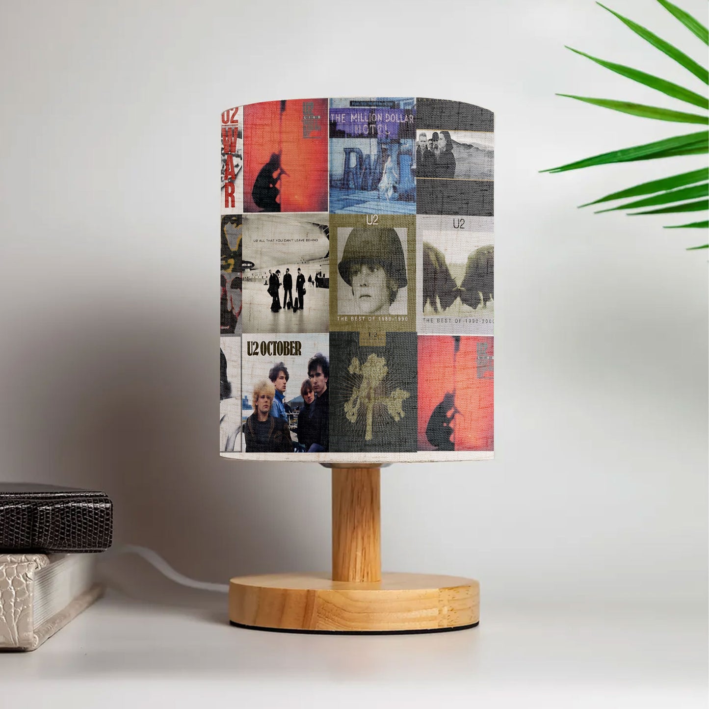 U2 Album Fabric Lamp – Rock Legends Decorative Light