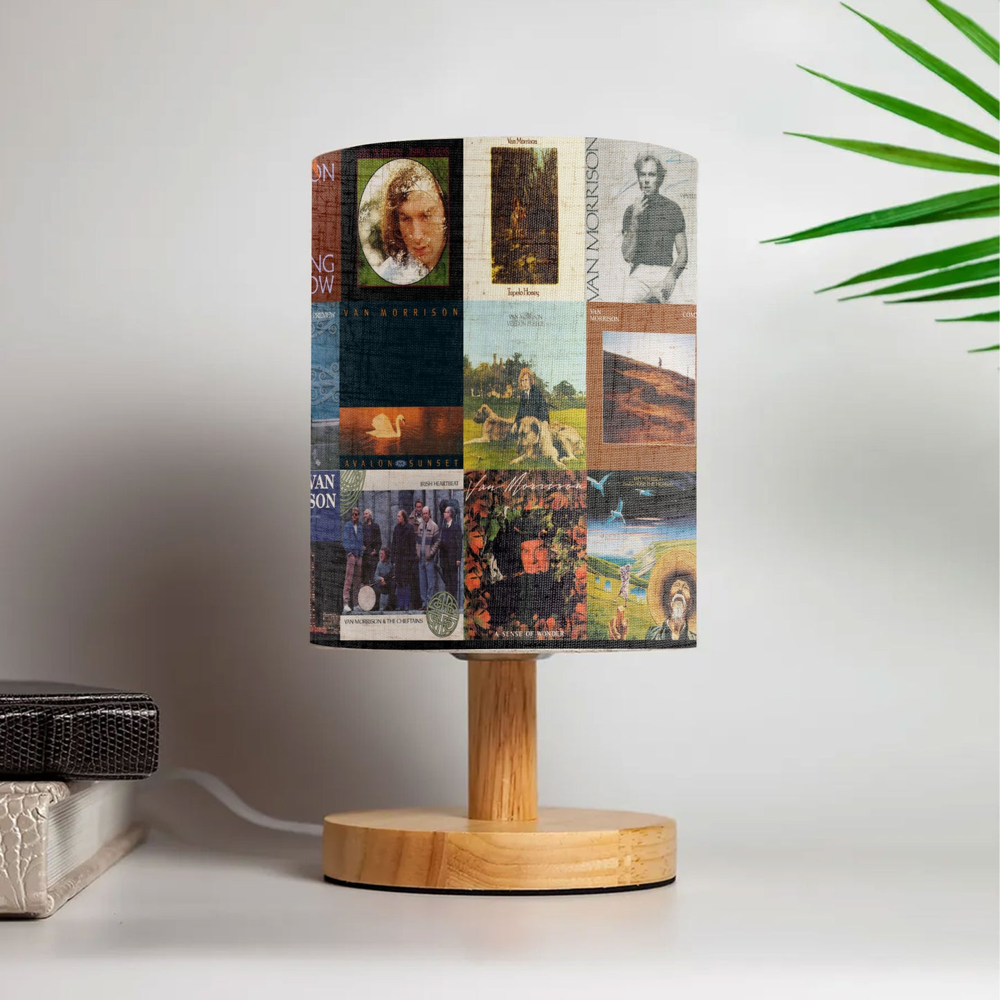 Van Morrison Albums Fabric Lamp – Light That Shines with Soul and Poetry