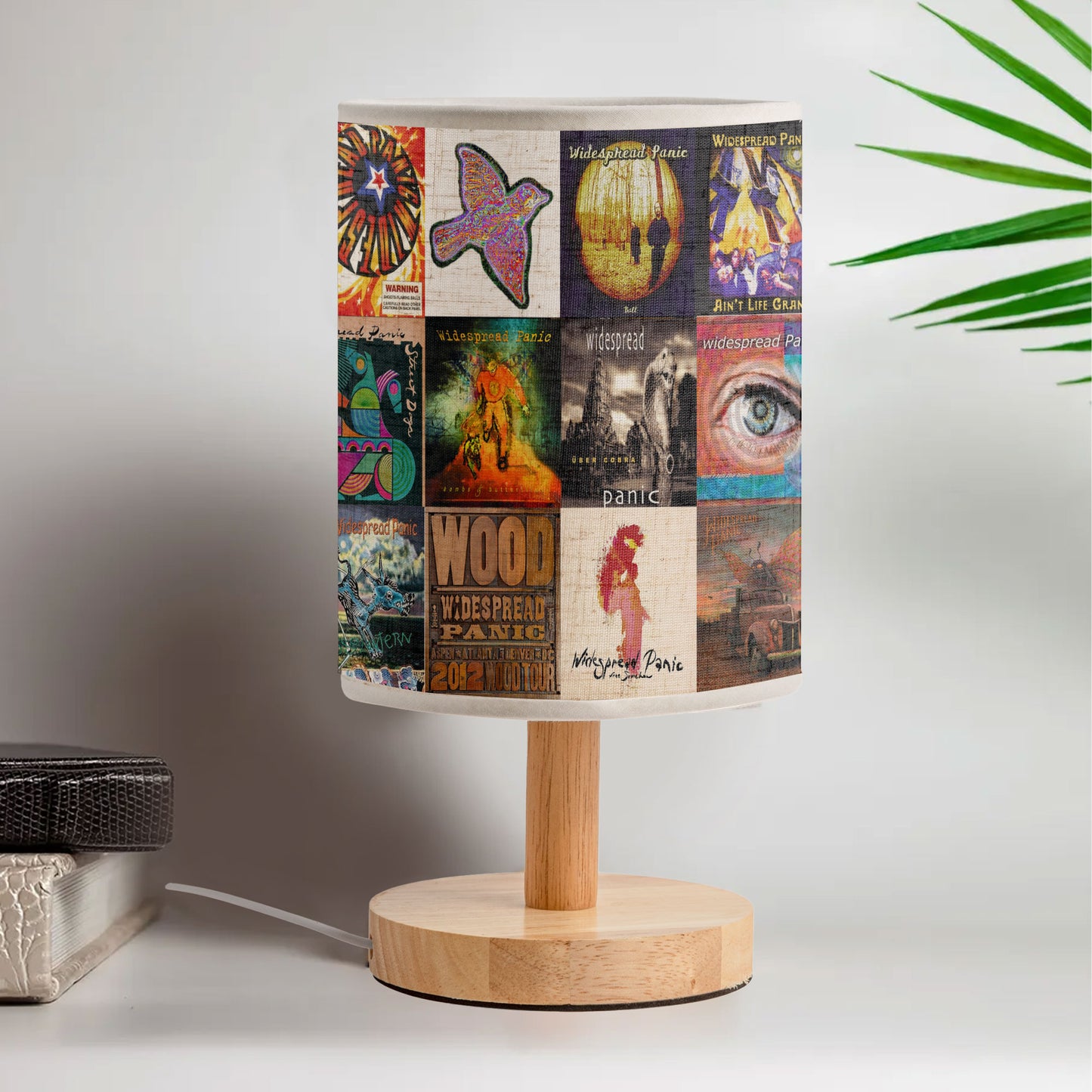 Widespread Panic Album Art Fabric Lamp – Jam Band Edition 🎶