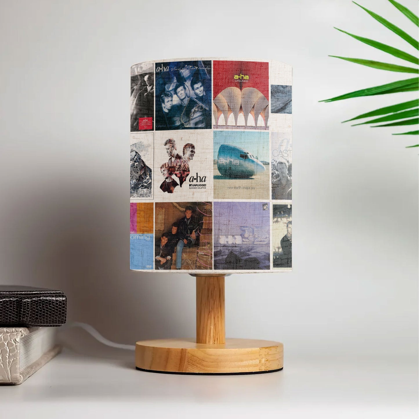 A-ha Album Art Fabric Lamp – Relive the Magic of the ’80s