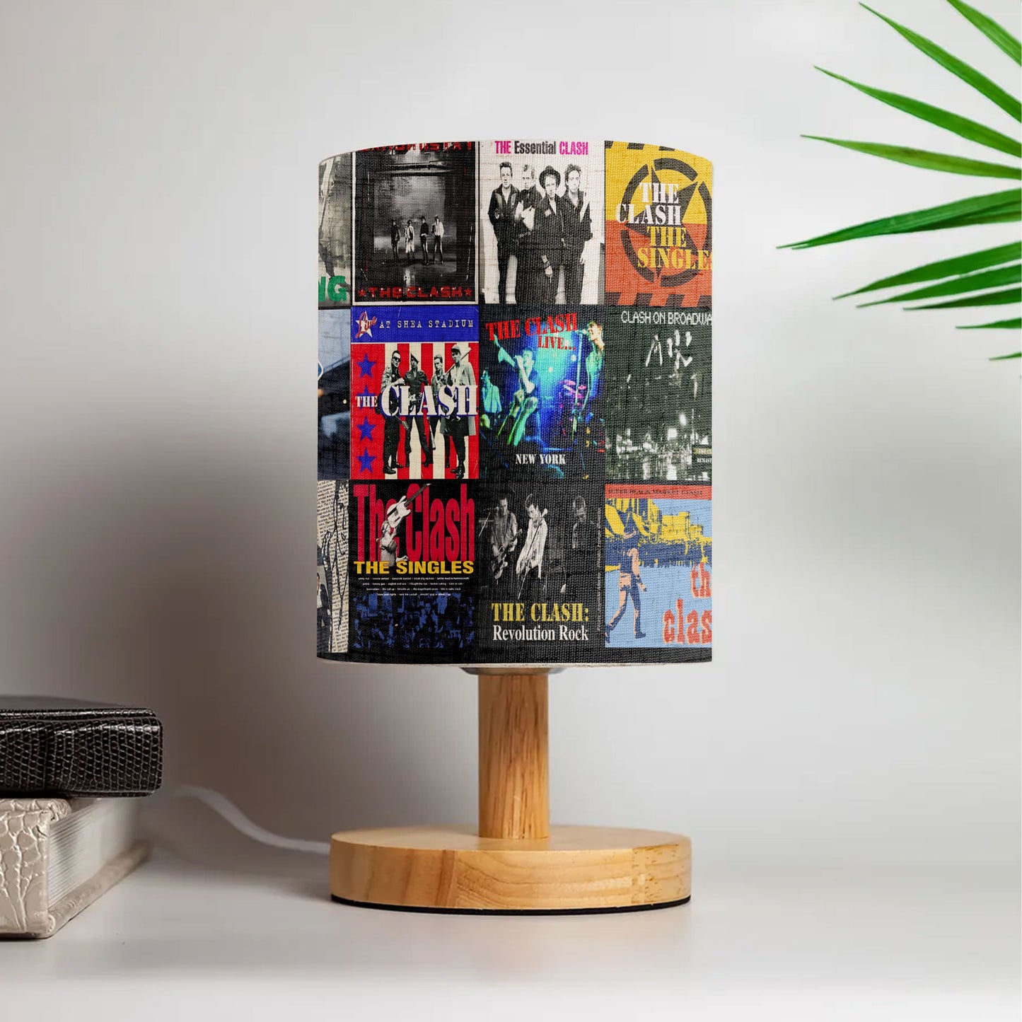 The Clash Album Fabric Lamp – Punk Rock Iconic Glow