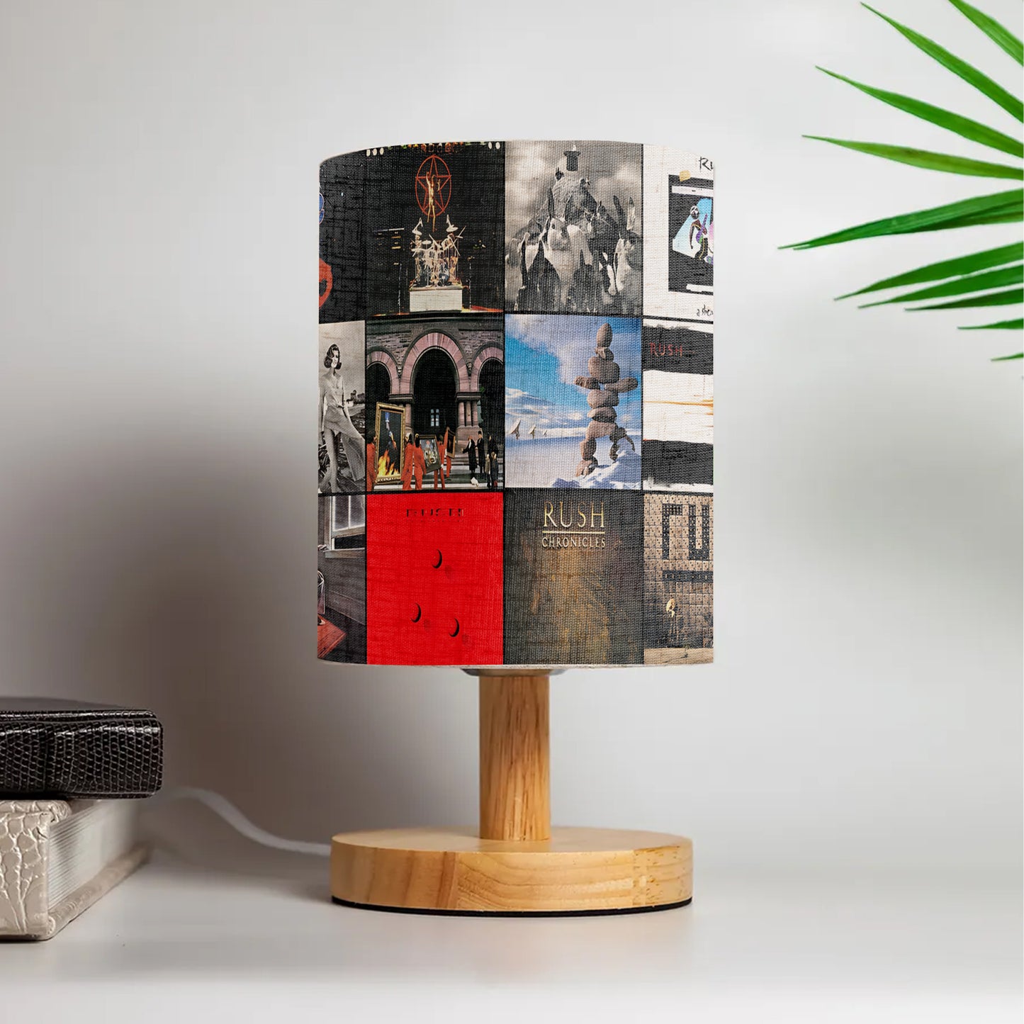 Rush Fabric Lamp – Classic Album Cover Table Light