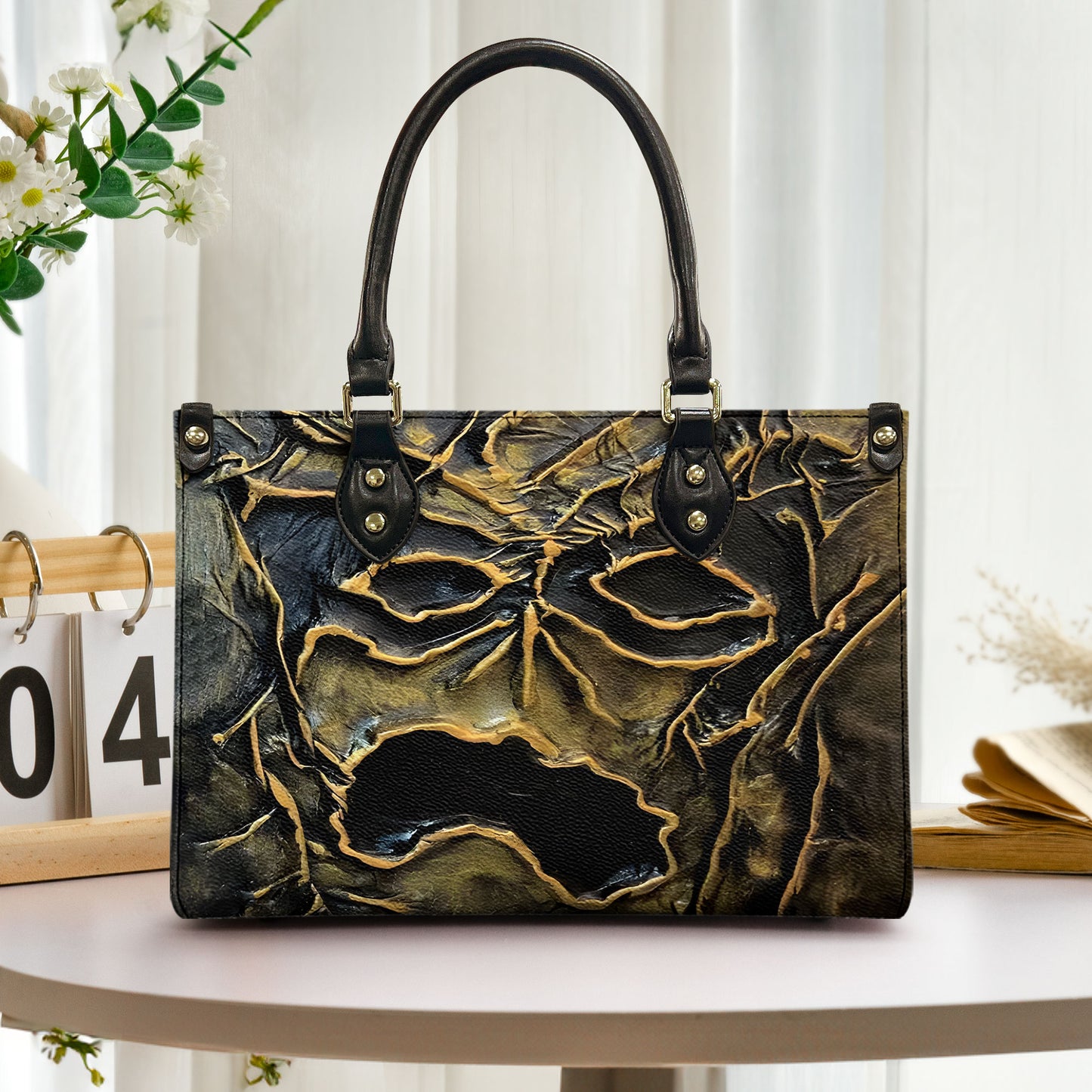 Necronomicon Evil Dead Inspired Leather Handbag & Wallet Set