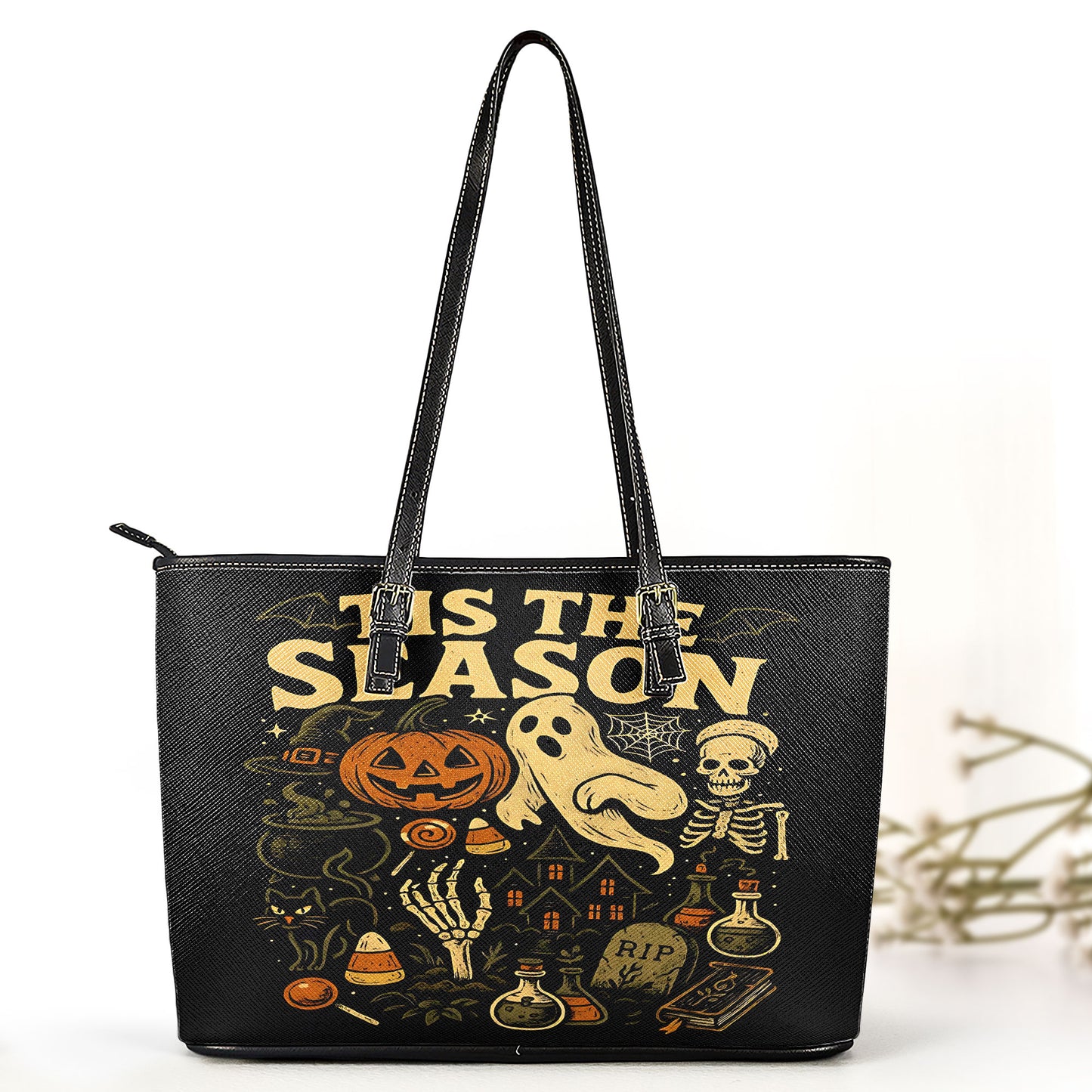 Tis The Season – Halloween Leather Handbag & Wallet Set