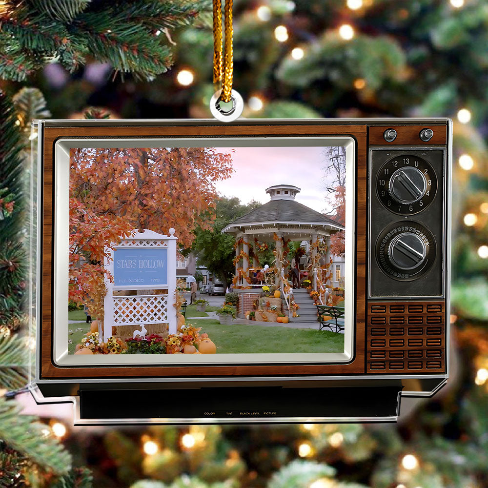 🎄 Stars Hollow Acrylic Ornament – Gilmore Girls TV Keepsake