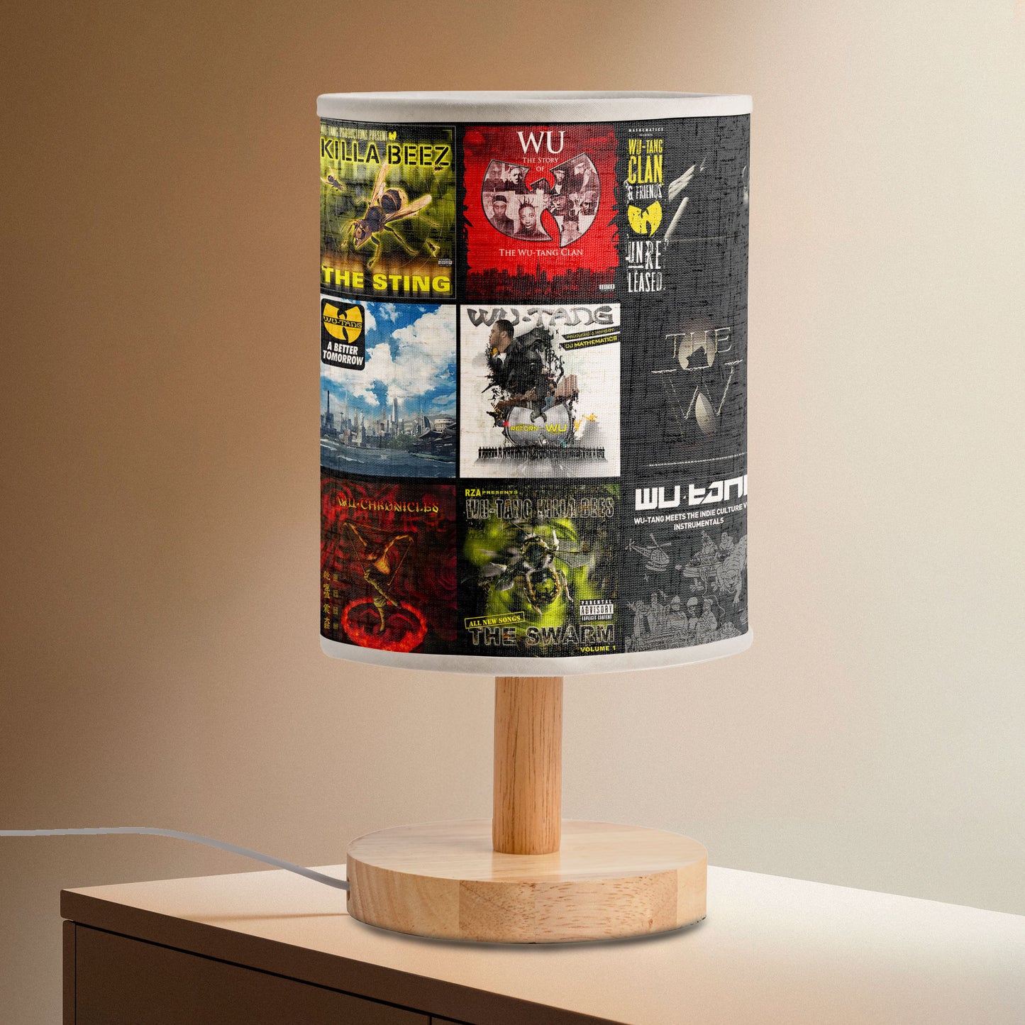 Enter the Wu-Tang – Hip-Hop Legacy Fabric Lamp