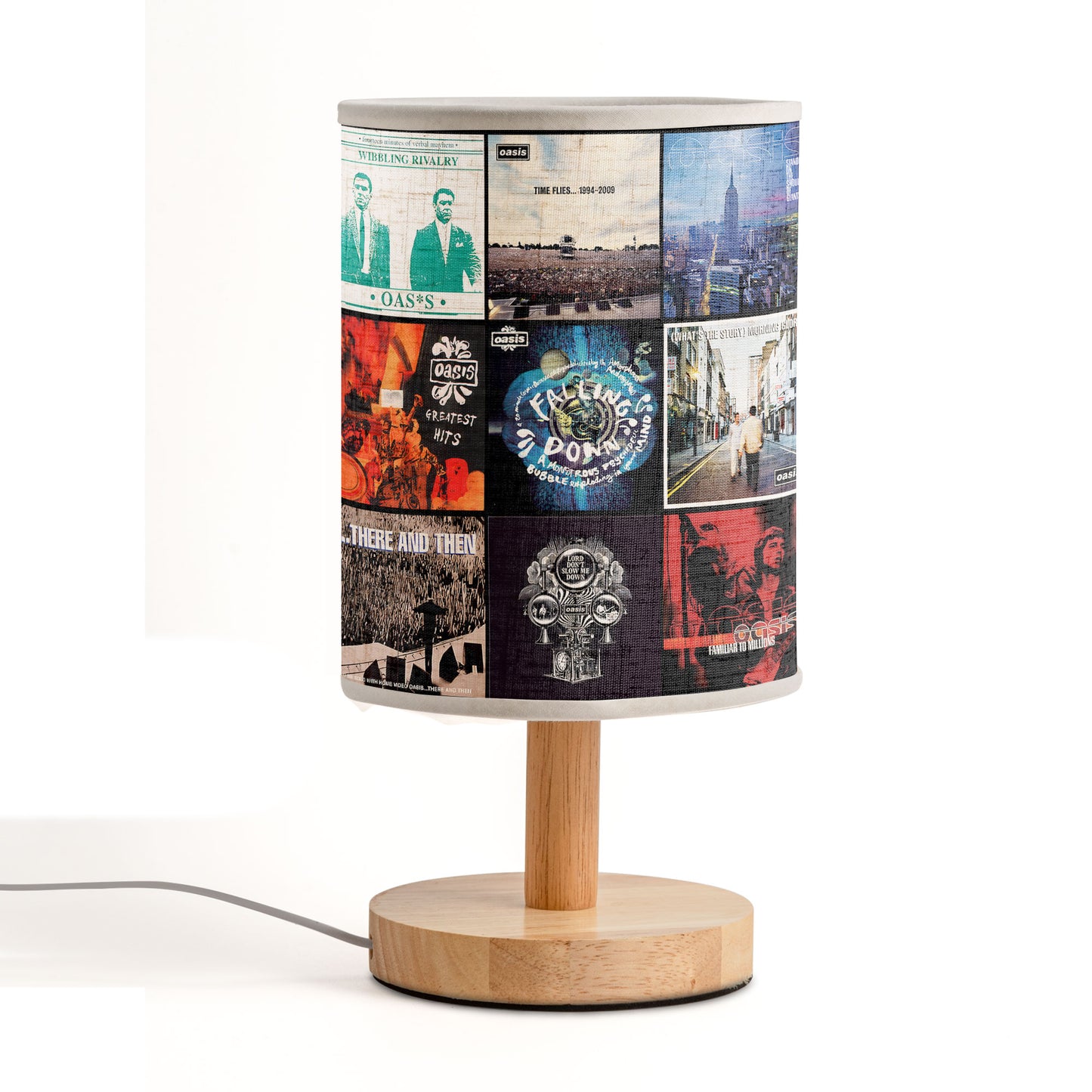 Wonderwall Dreams – Oasis Album Art Fabric Lamp