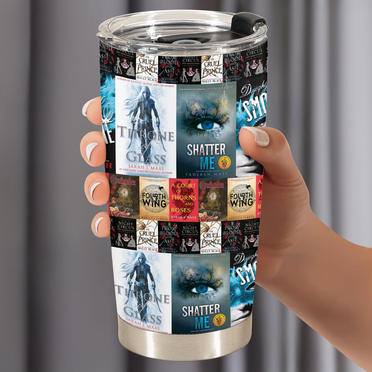Fantasy Worlds of Romance and Power – A Tribute to Beloved Romantasy Classics Tumbler Cup