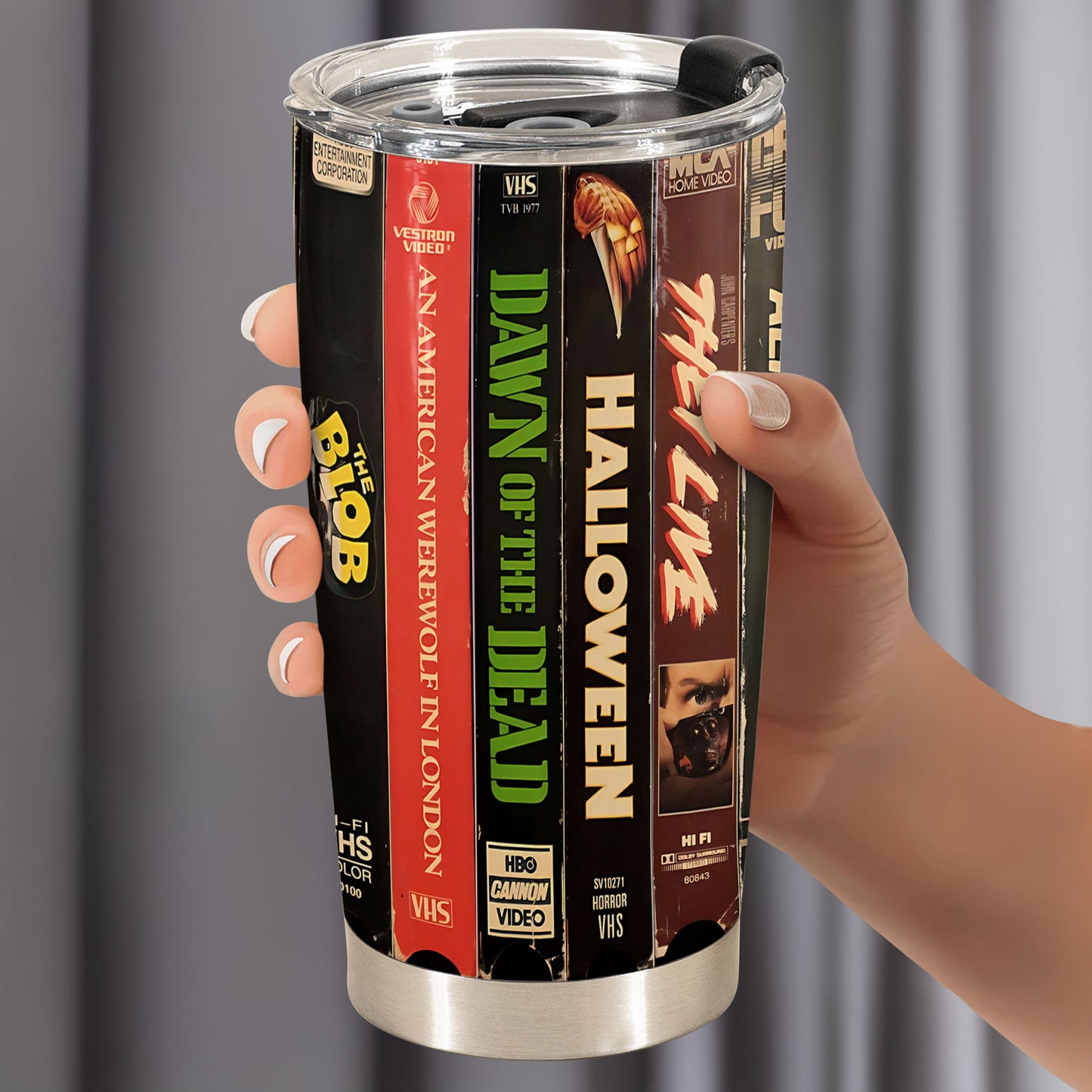 Cult Horror VHS Classics Tumbler 20oz -40z