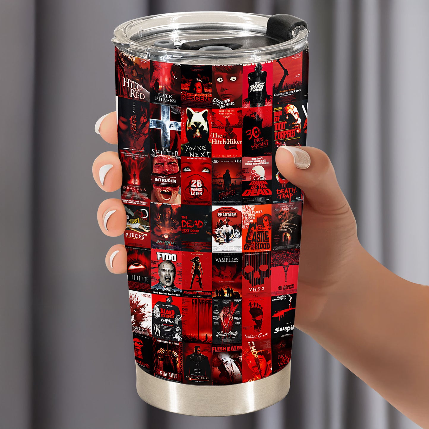 Bloody Horror Classics Tumbler – Red-Hued Frights for the Brave Tumbler 20oz 40oz