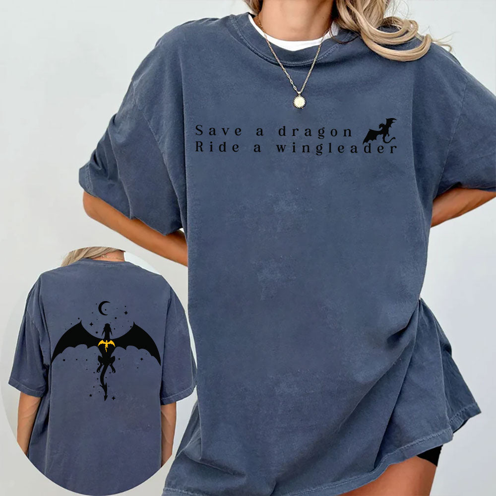 Ride With the Wingleader Tee - Fouth Wing shirt