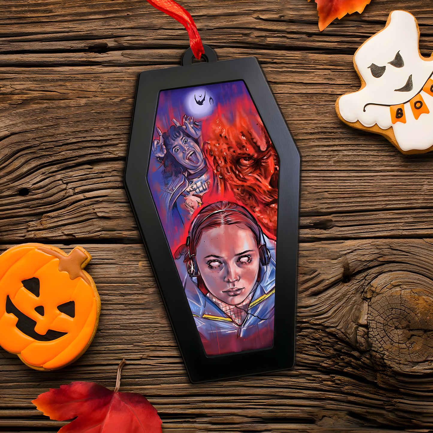 Nightmare Realm Acrylic & Wood Ornament