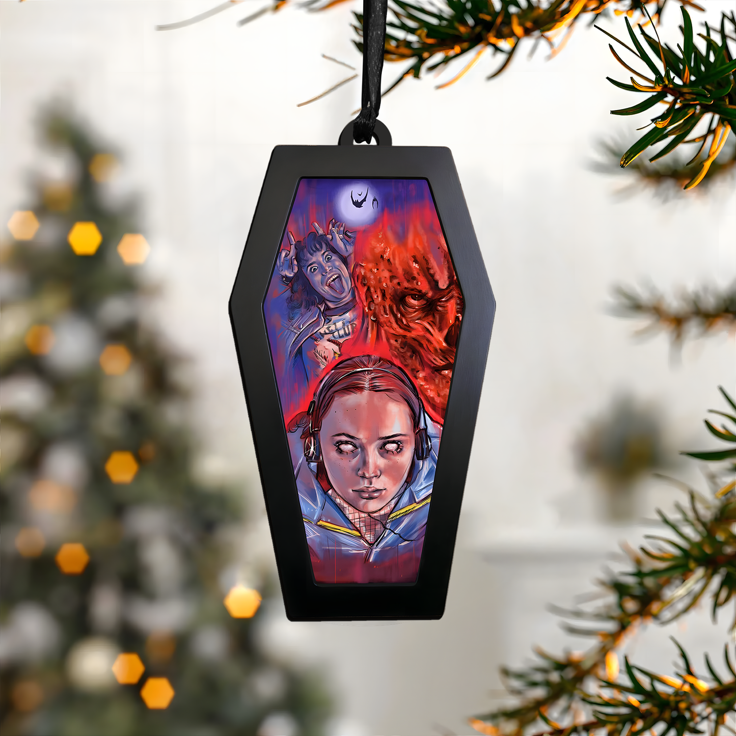 Nightmare Realm Acrylic & Wood Ornament