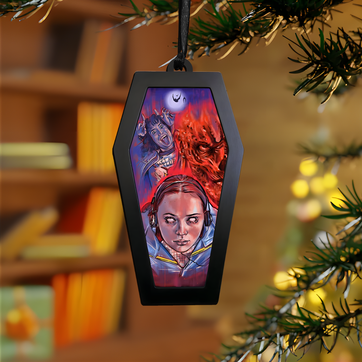 Nightmare Realm Acrylic & Wood Ornament