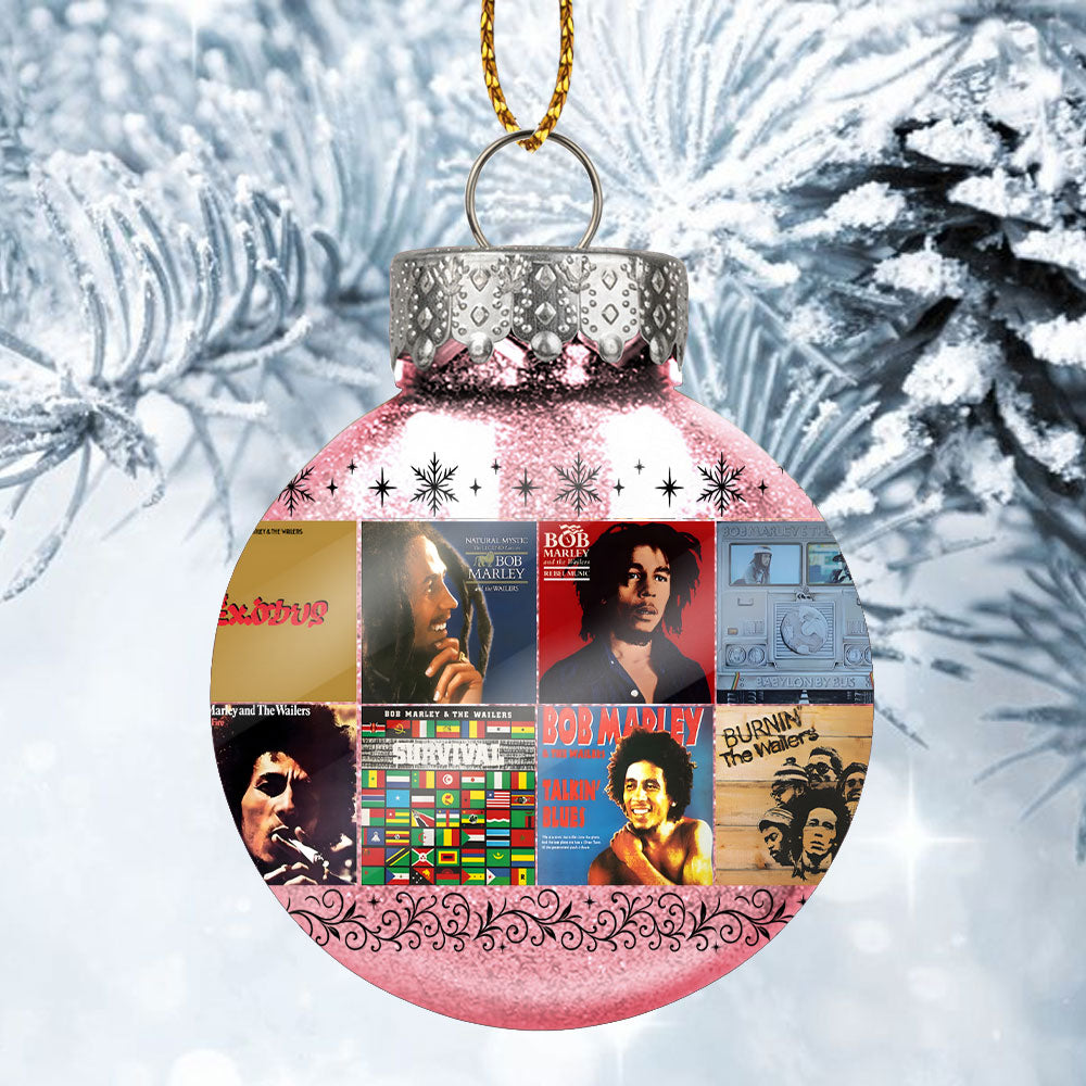 Bob Marley Ball Ornament – A Reggae Spirit of Peace, Love, and Holiday Harmony