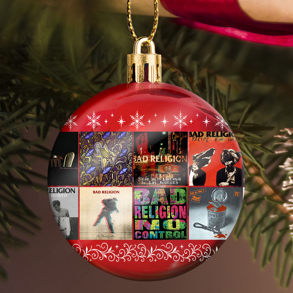 Bad Religion Ball Ornament – Punk Rock Spirit