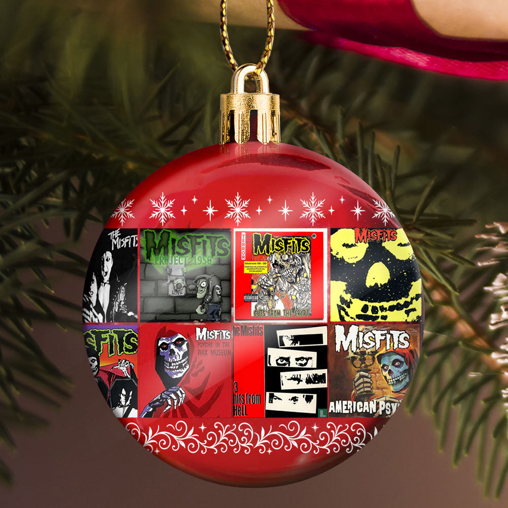 The Misfits Ball Ornament – Punk Horror Legacy