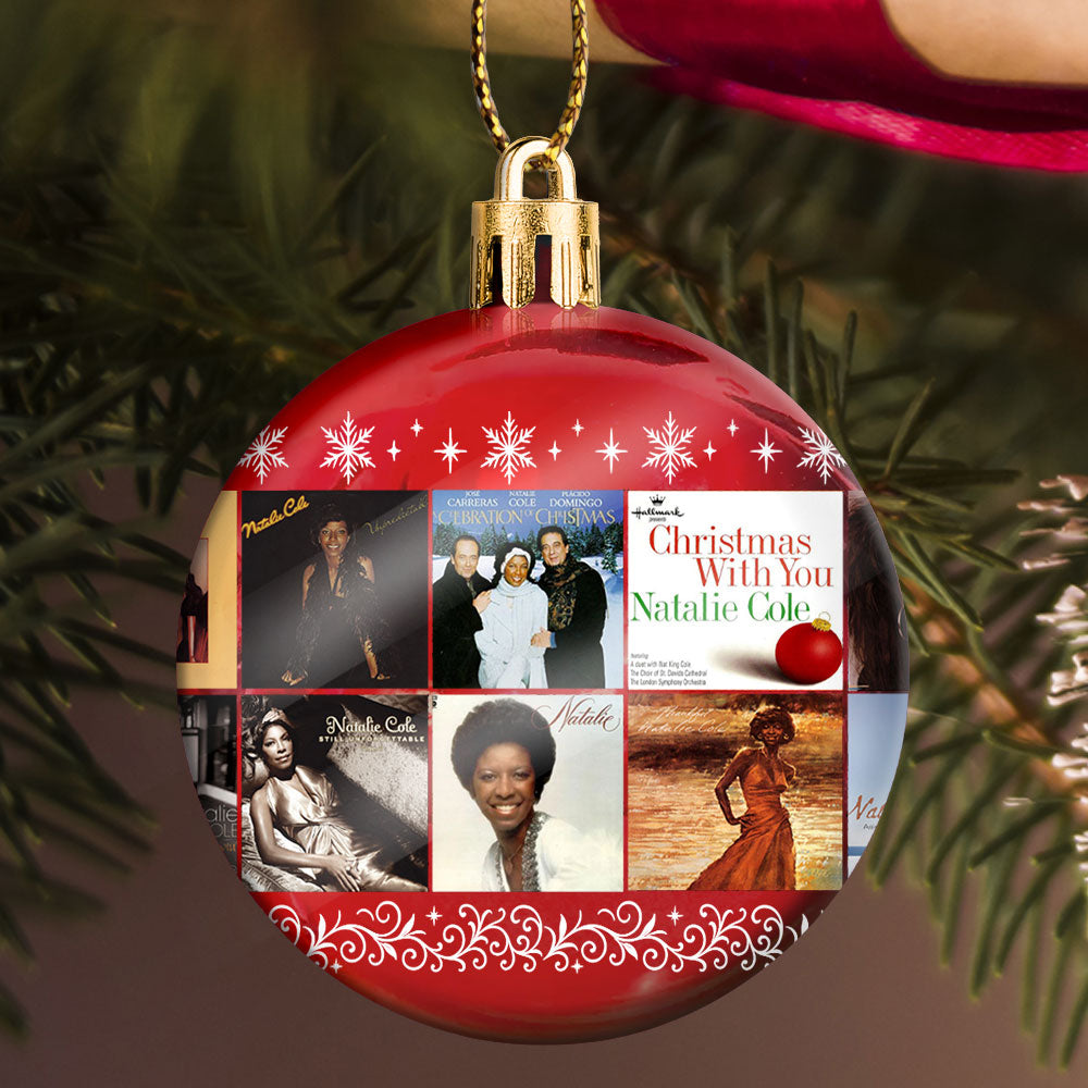 Natalie Cole Ball Ornament – Soulful Elegance