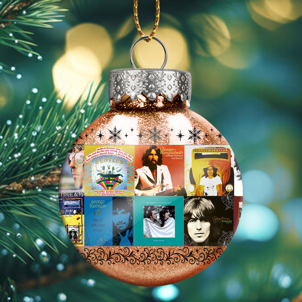 George Harrison Ornament – A Peaceful Holiday Reflection