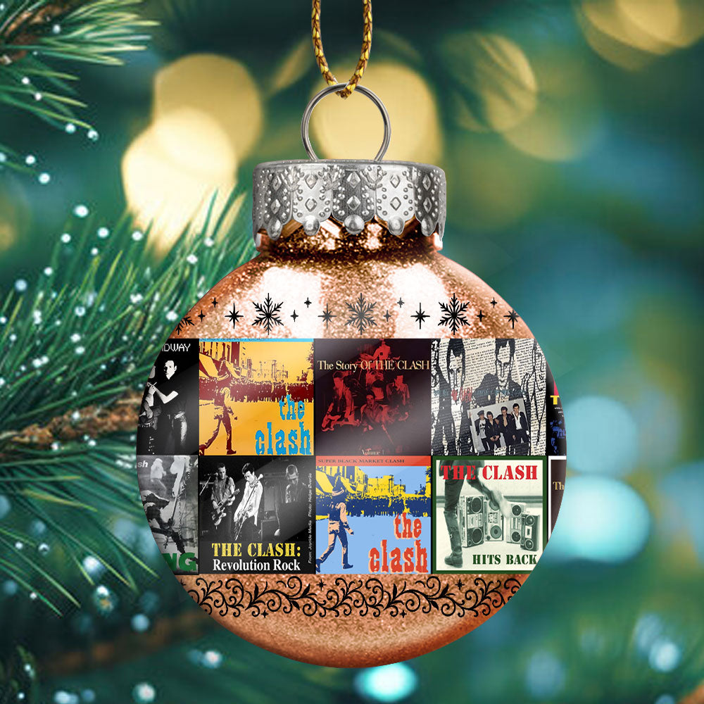 The Clash Ball Ornament – Punk Spirit Meets Holiday Cheer