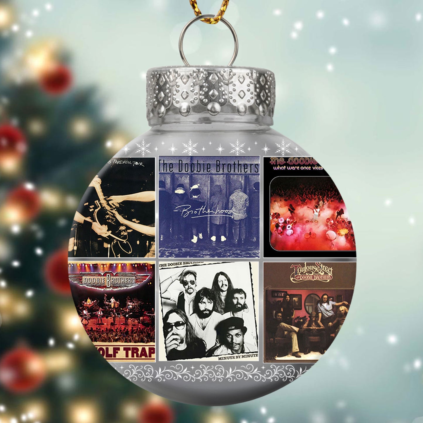 The Doobie Brothers Ball Ornament – Classic Rock Spirit for the Holidays