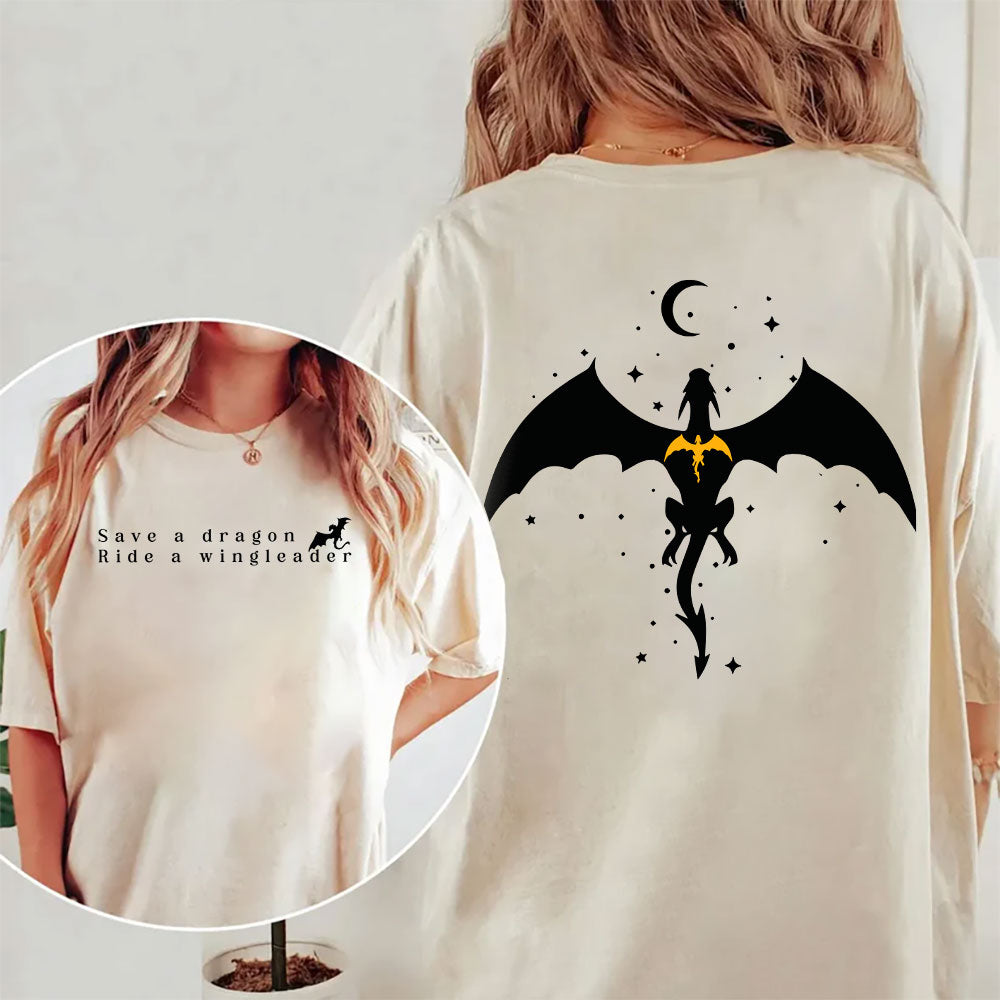 Ride With the Wingleader Tee - Fouth Wing shirt