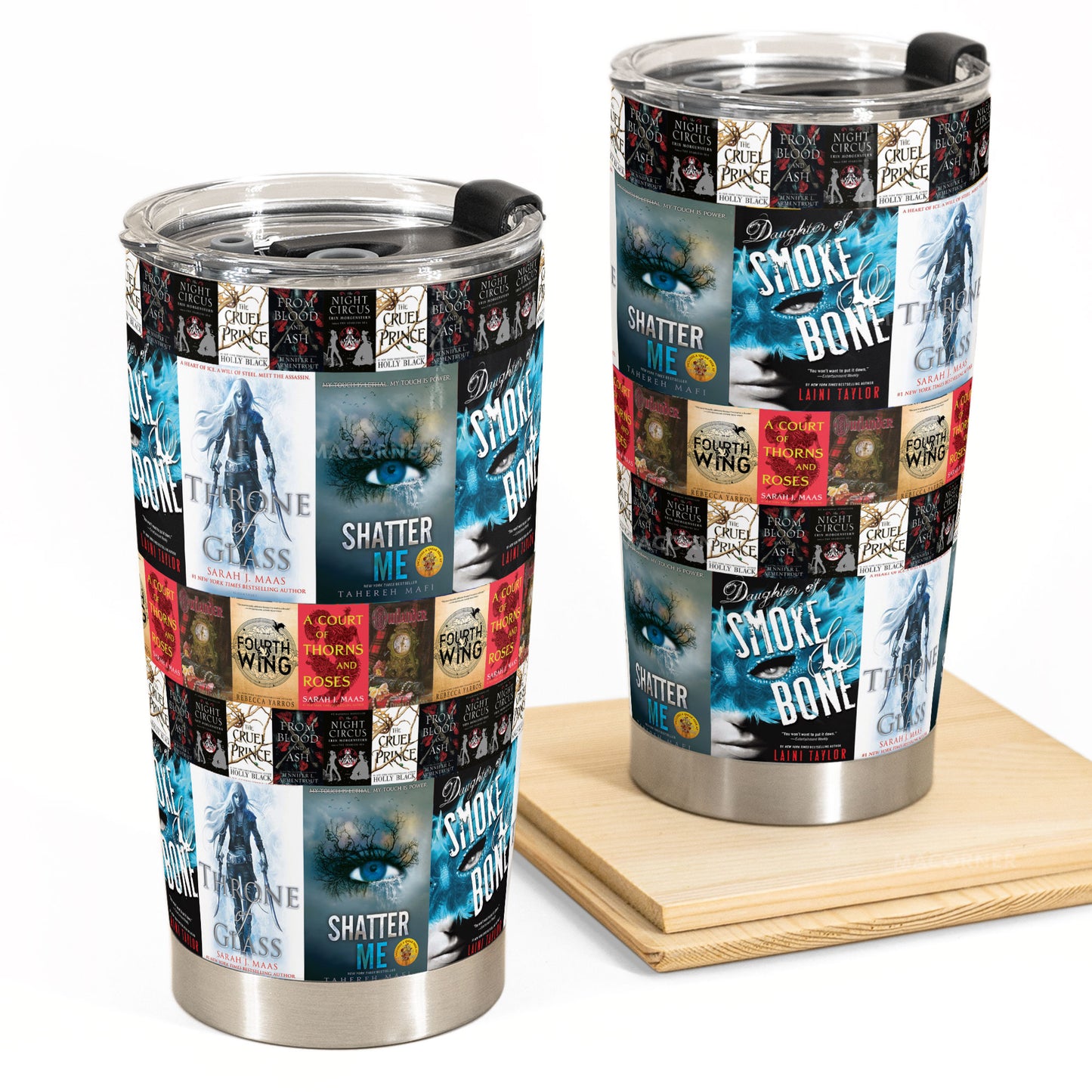 Fantasy Worlds of Romance and Power – A Tribute to Beloved Romantasy Classics Tumbler Cup