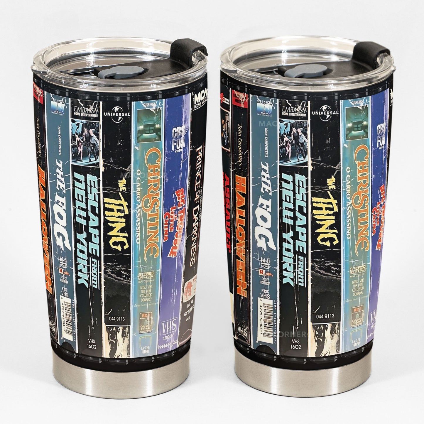 John Carpenter VHS Classics Horror Tumbler 20oz -40z