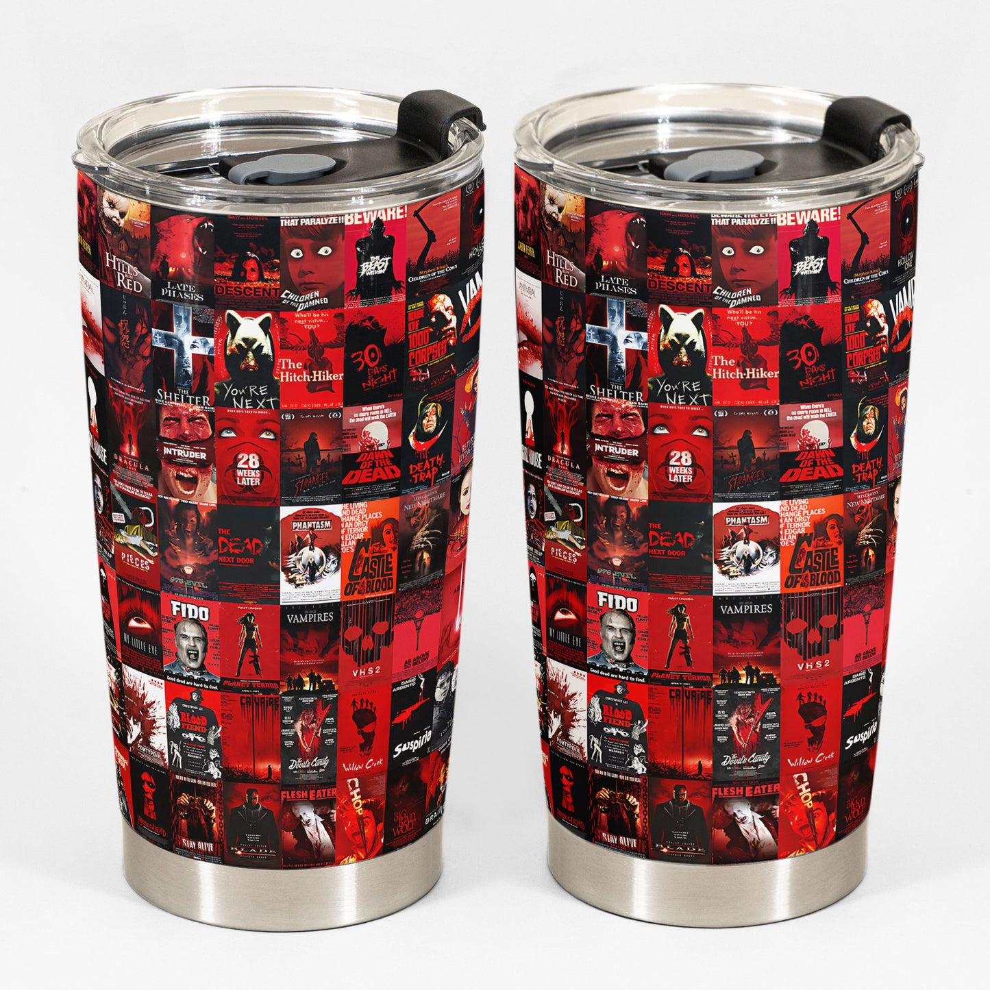 Bloody Horror Classics Tumbler – Red-Hued Frights for the Brave Tumbler 20oz 40oz