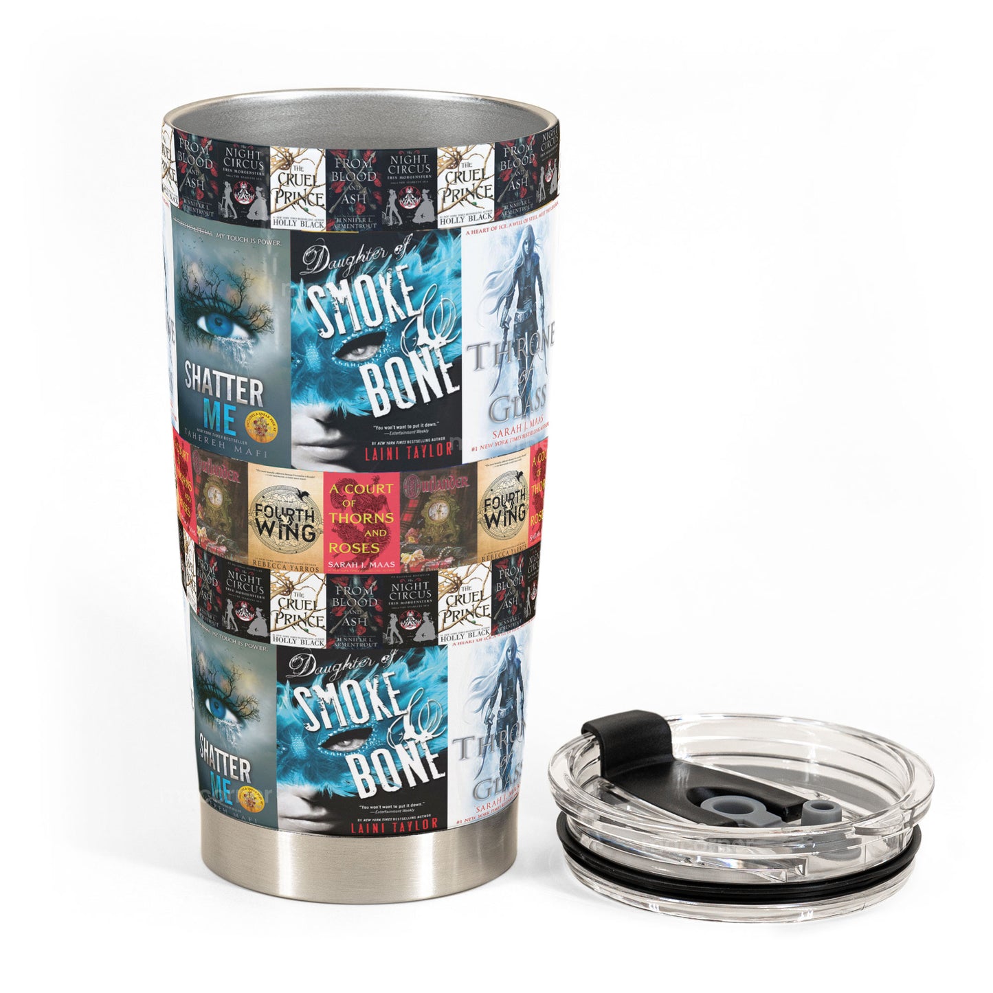 Fantasy Worlds of Romance and Power – A Tribute to Beloved Romantasy Classics Tumbler Cup