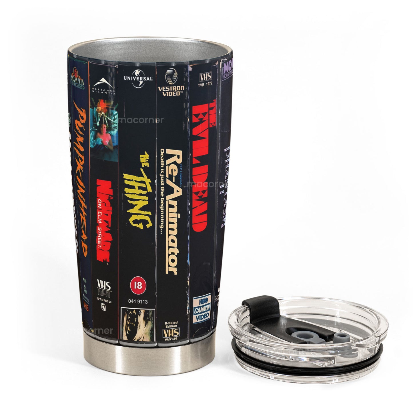 Classic VHS Horror Icons Tumbler 20oz -40z