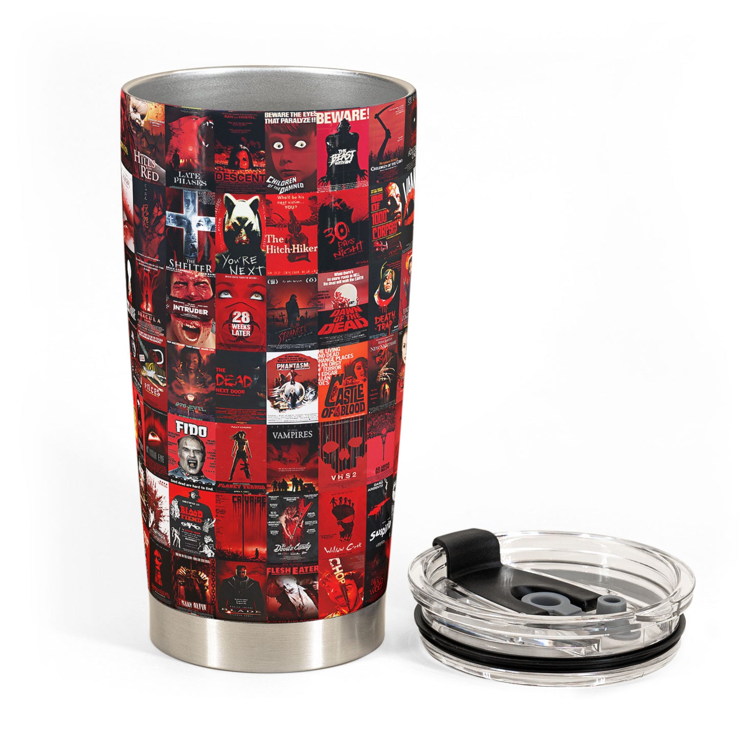 Bloody Horror Classics Tumbler – Red-Hued Frights for the Brave Tumbler 20oz 40oz